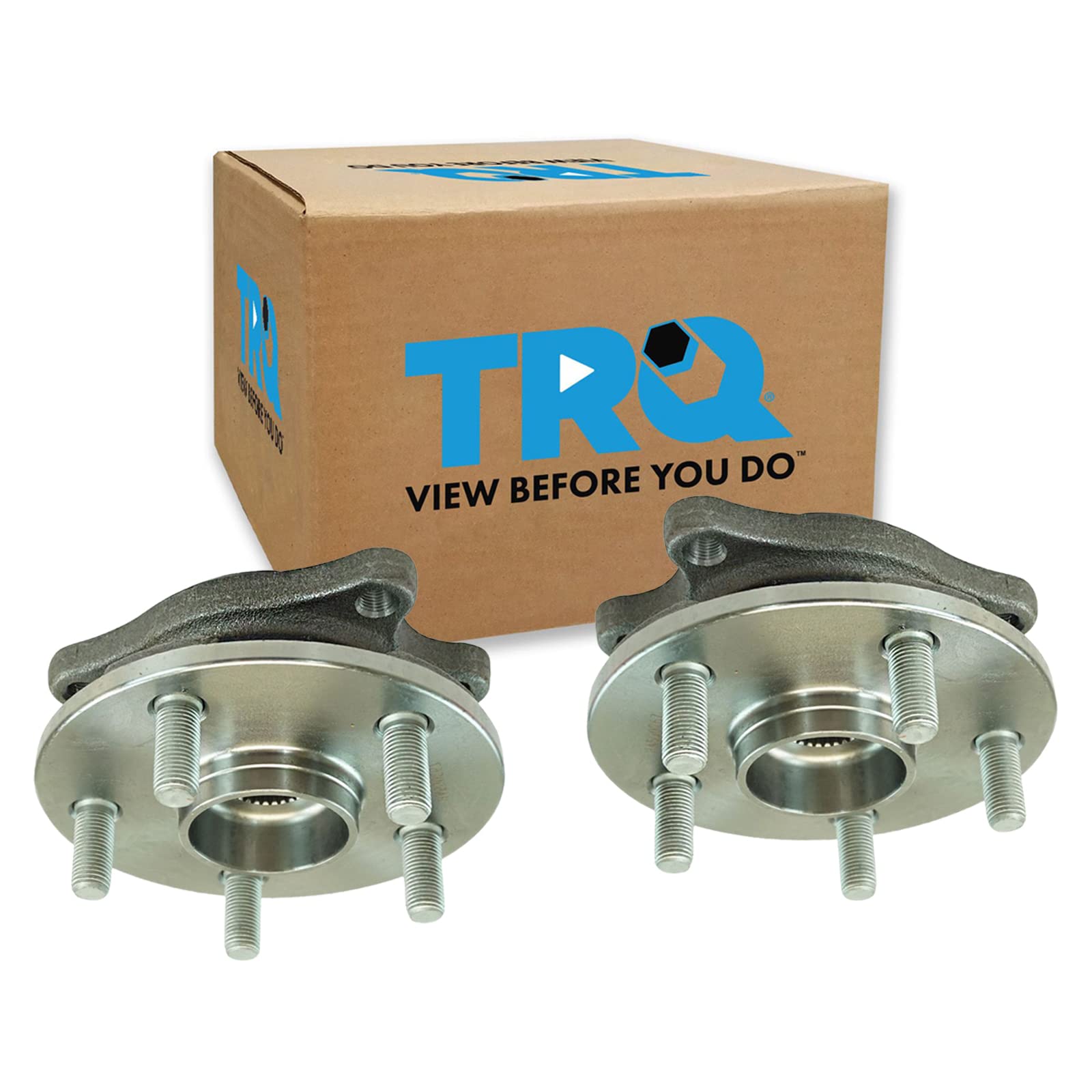 Trq Front Wheel Hub Bearings Assembly Set Compatible With 2009-2017 Lexus Ls460 2008-2016 Ls600H
