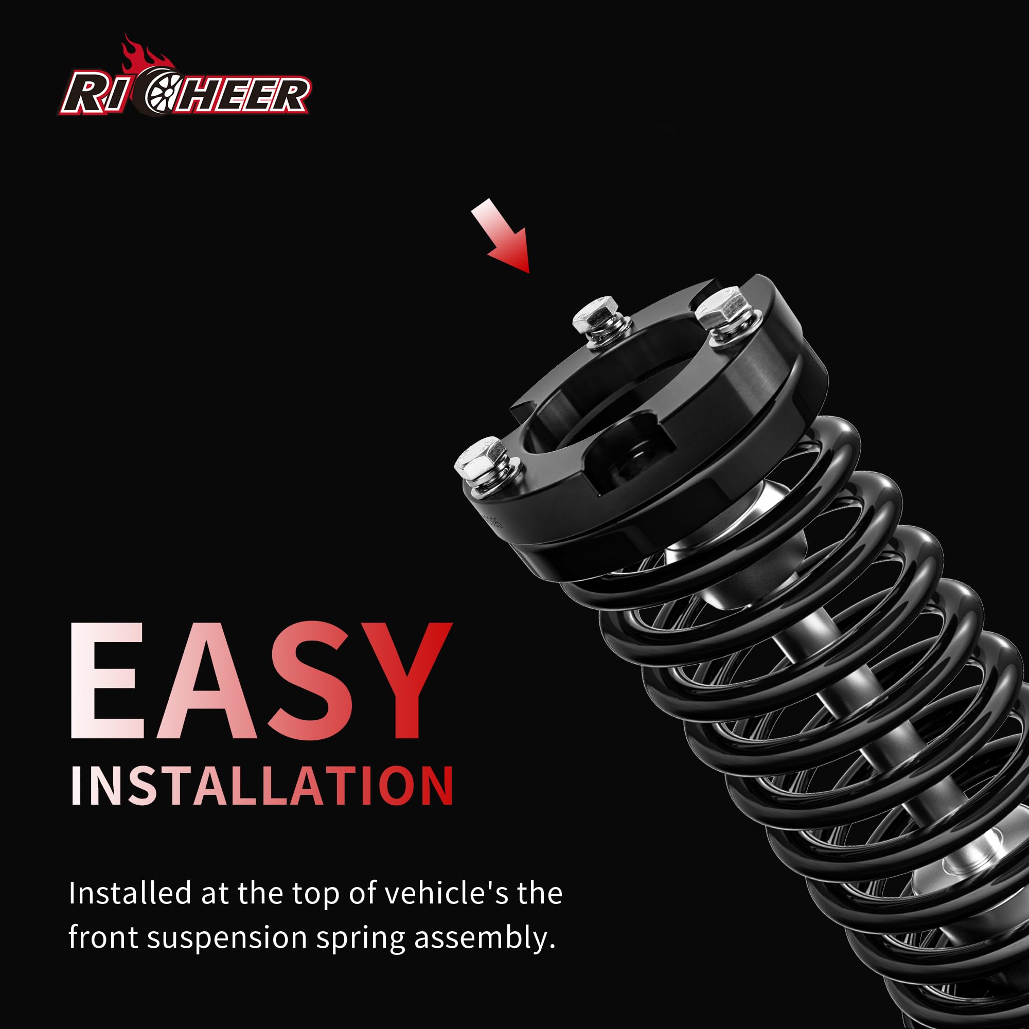 1.5 Inch Leveling Lift Kit Compatible With 2005-2023 Tacoma 4 Runner, Leveling Lift Kit Fit For 2005-2023 Tacoma 4 Runner Forged