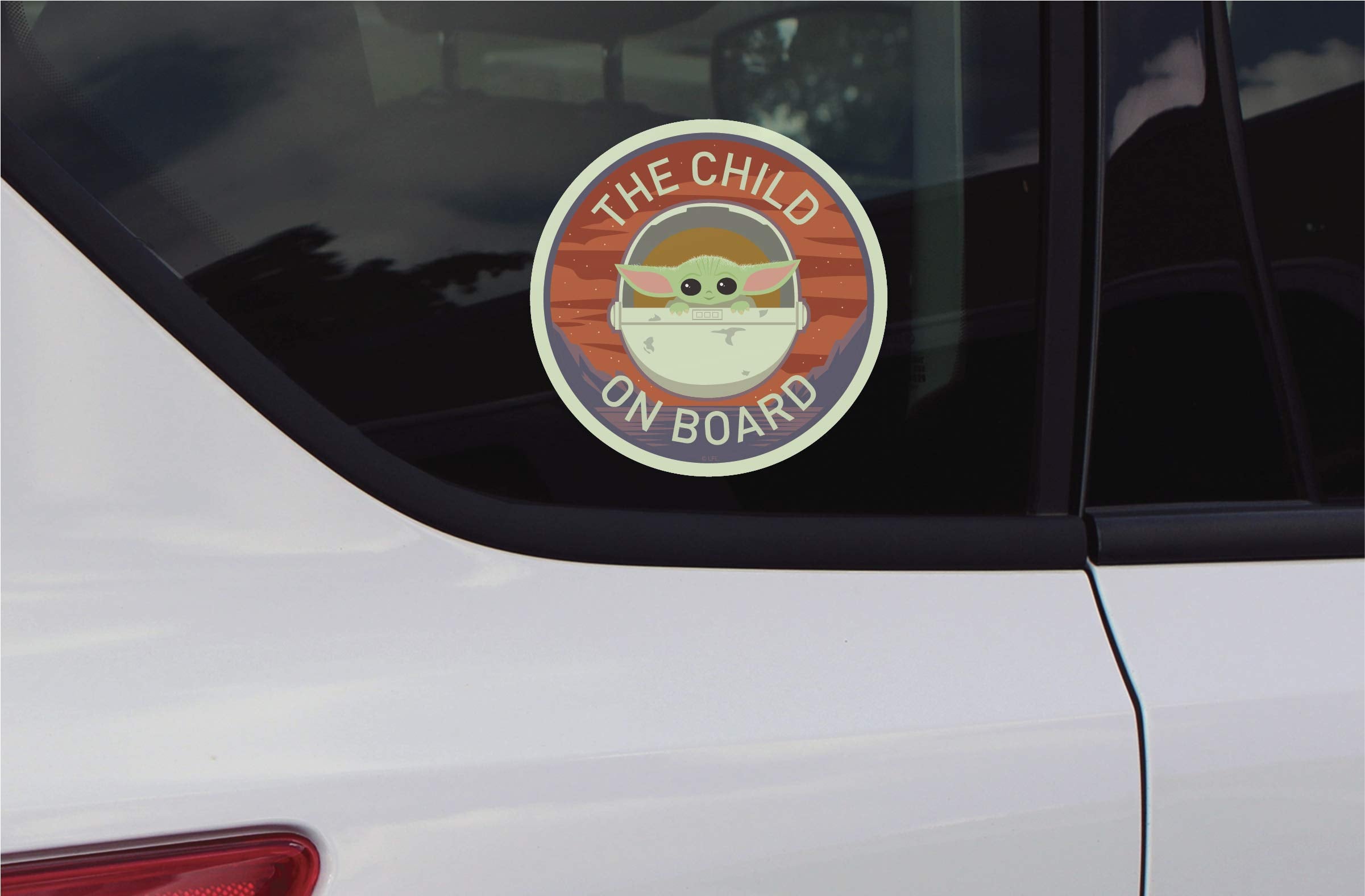 Chroma Graphics Mandalorian The Child On Board E Stick Onz Decal (25068)