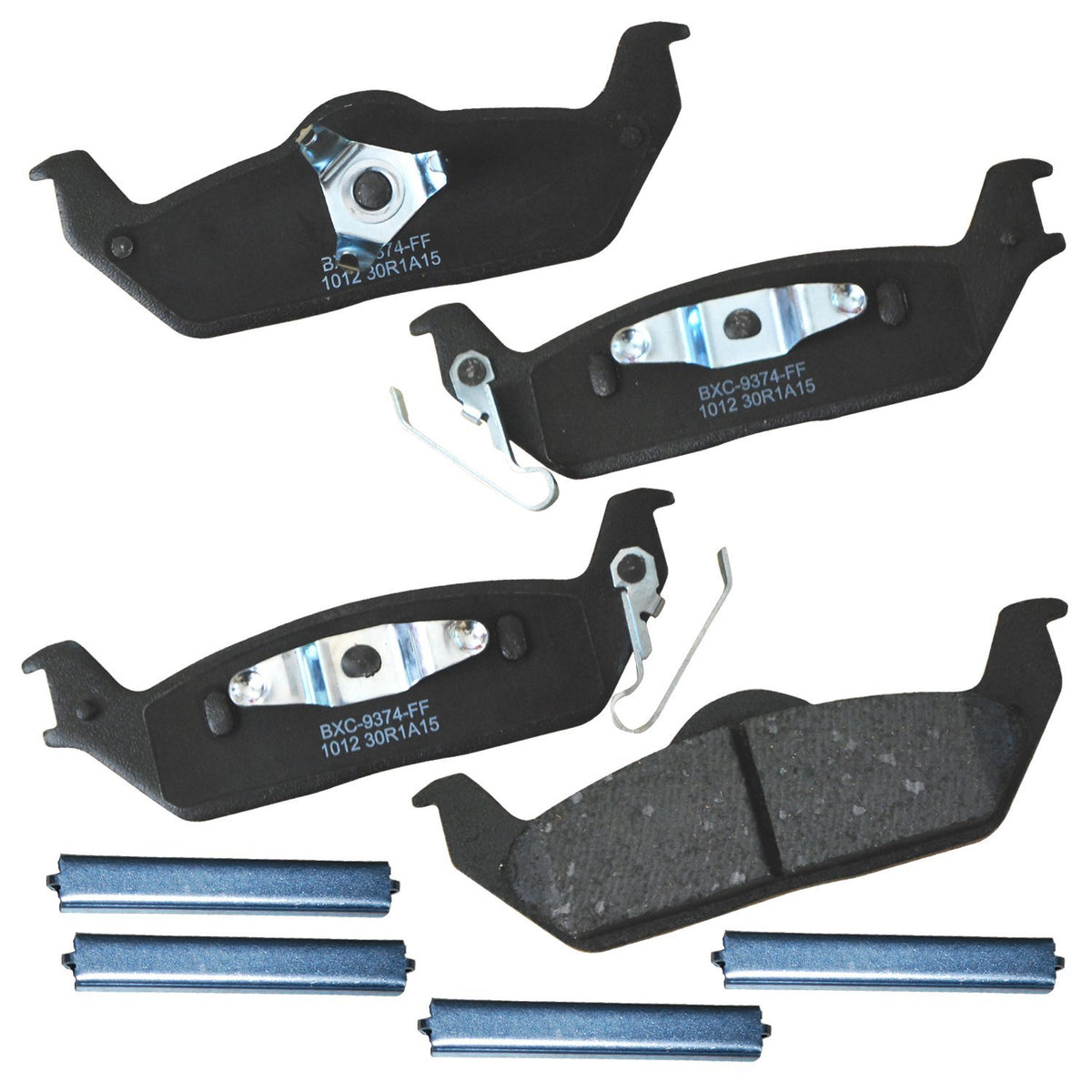 Bendix Premium Sbc1012 Ceramic Rear Brake Pads For Ford F-150 2011-2004, Lobo 2005-2003, Lobo 2014-2009, Lincoln Mark Lt 2008-20