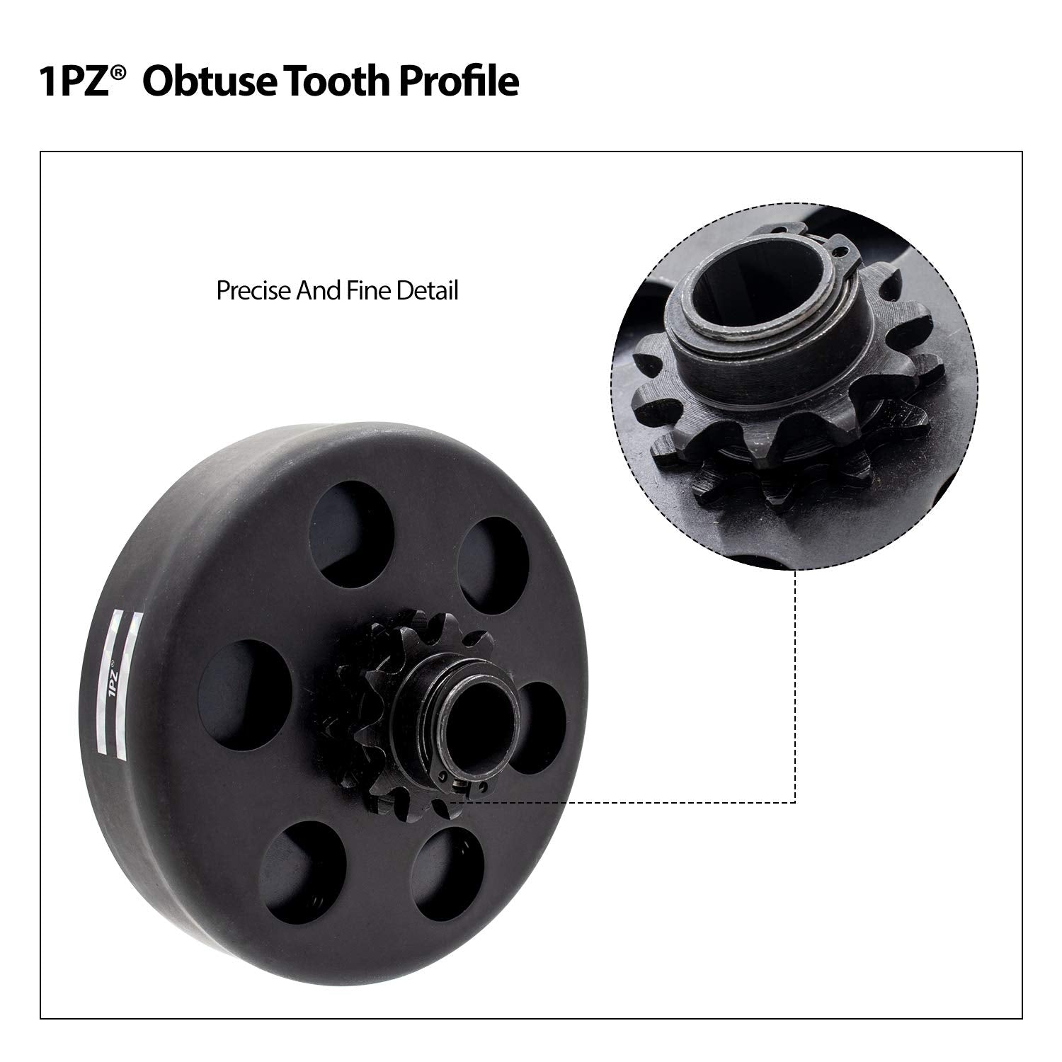 1Pz Ba5-11T Centrifugal Clutch 5/8' Bore #35 Chain 11T Replacement For Baja Db30 Motovox Mbx10 Mbx11 Camp Go Kart Mini Bike Engine