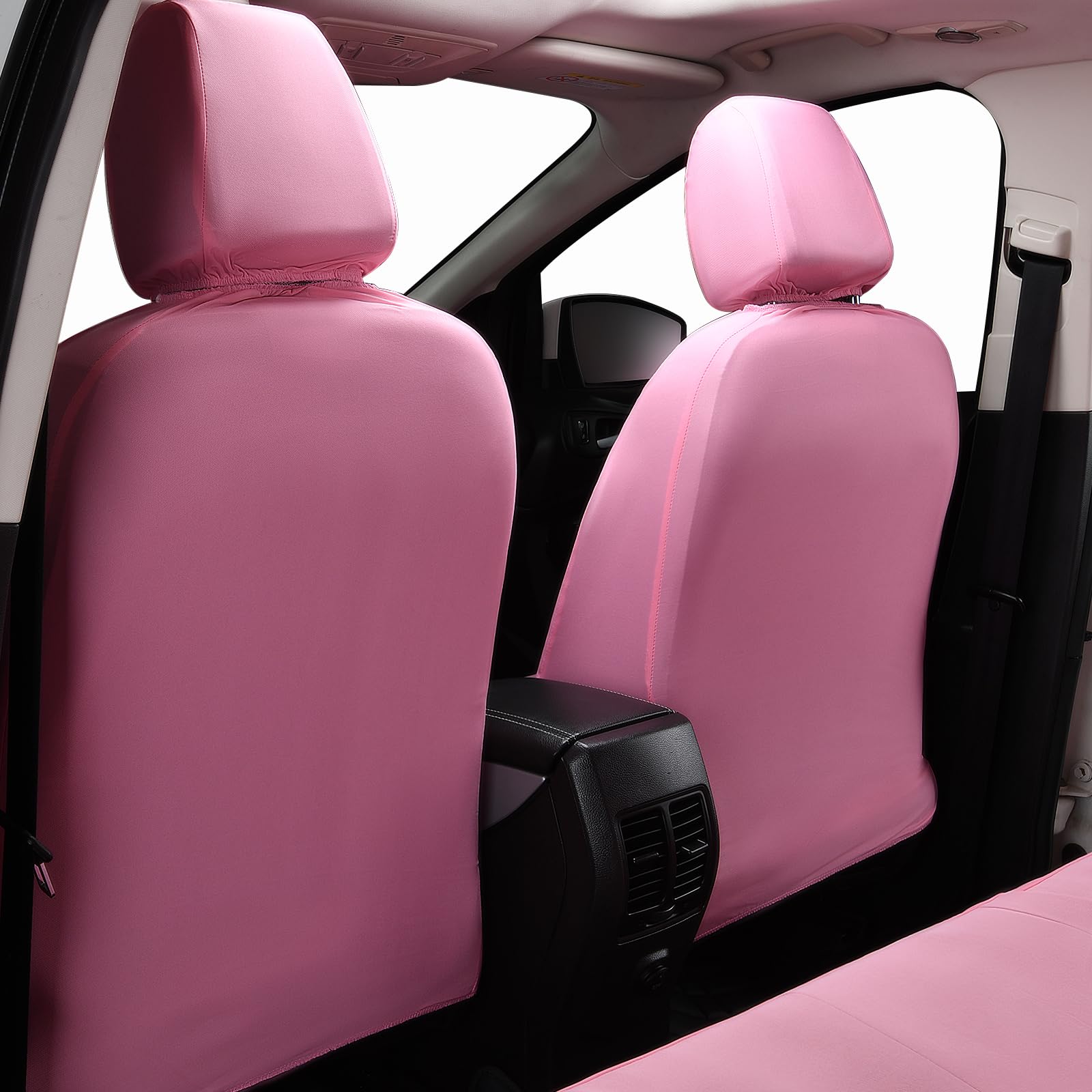 Flying Banner Butterfly Car Seat Covers Ful Set Fashion Universal Lady Woman Female Rear Bench Split Colorized (Full Set - Lace,