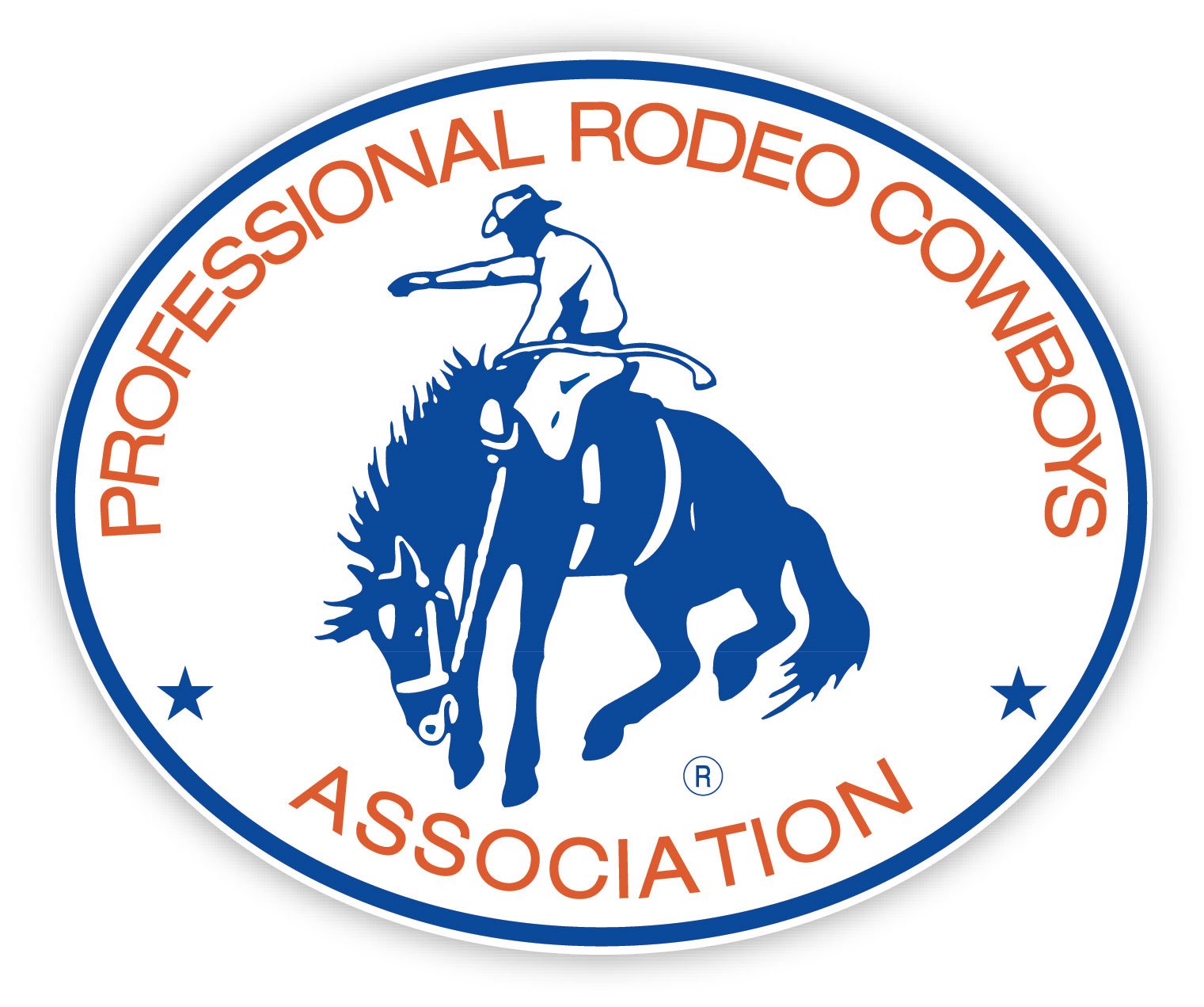 Prca Professional Rodeo Association 4'X5' Sticker Decal Vinyl Bull Rider Cowboy