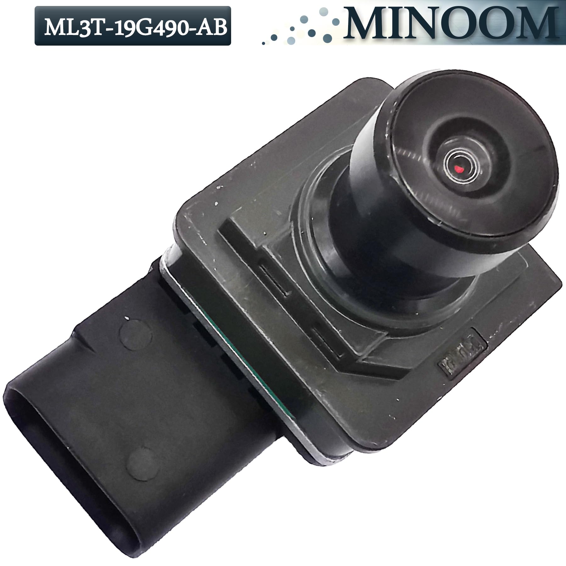 Minoom Ml3T-19G490-Ab Front View Facing Parking Camera Replacement For Ford F-150 2021-2022 2.7L 3.3L 3.5L 5.0L Part No.#Ml3T19G