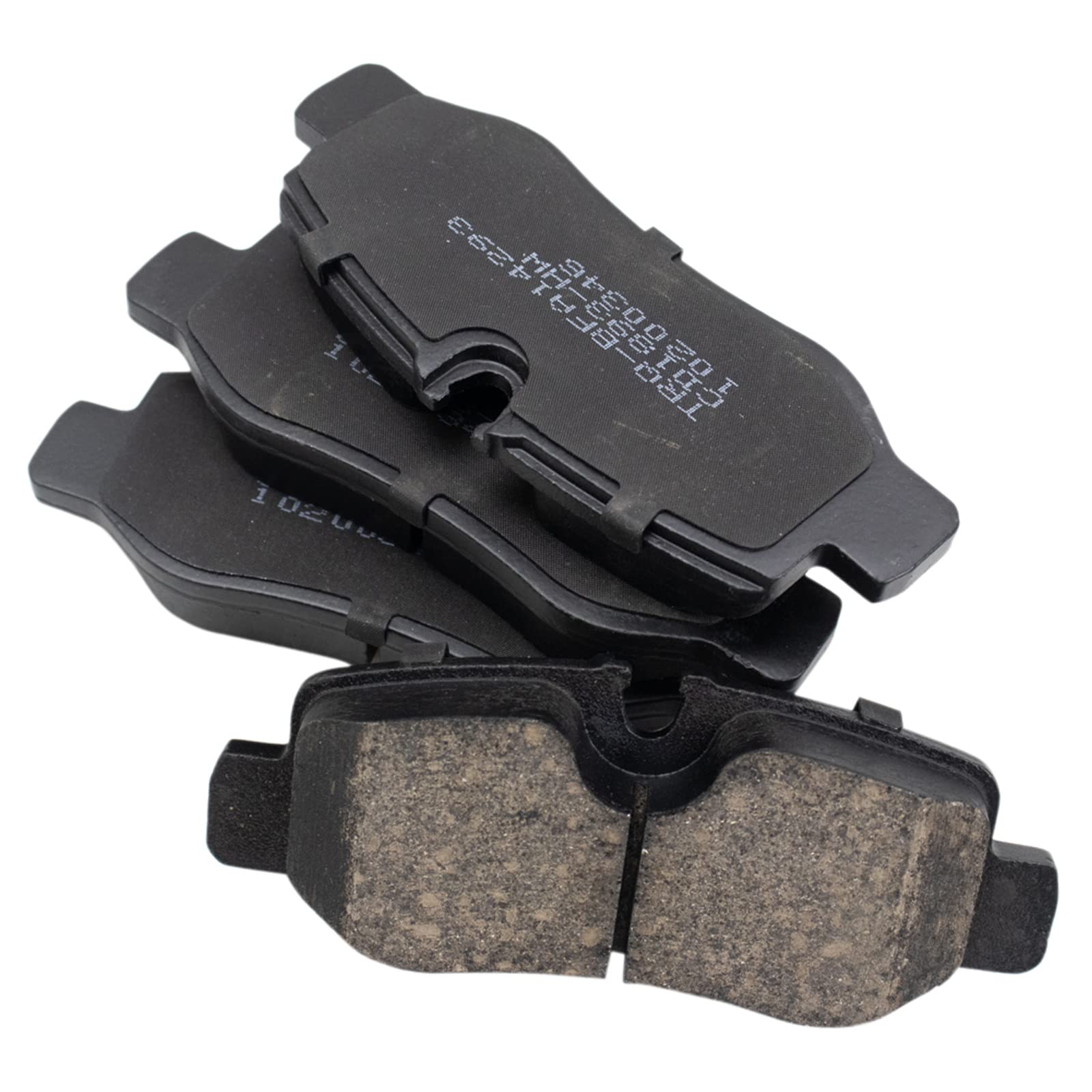 TRQ Rear Brake Pads Ceramic Compatible with 2016-2019 Mercedes-Benz Metris