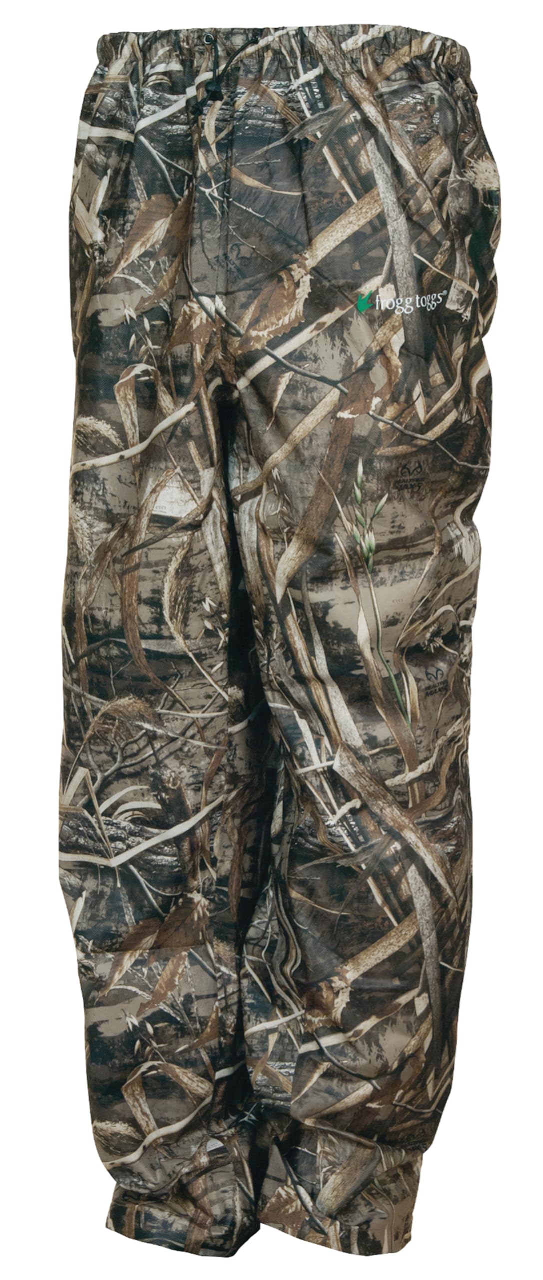 Frogg Toggs Men'S Standard Classic Pro Action Waterproof Breathable Rain Pant, Realtree Max5, Large Long
