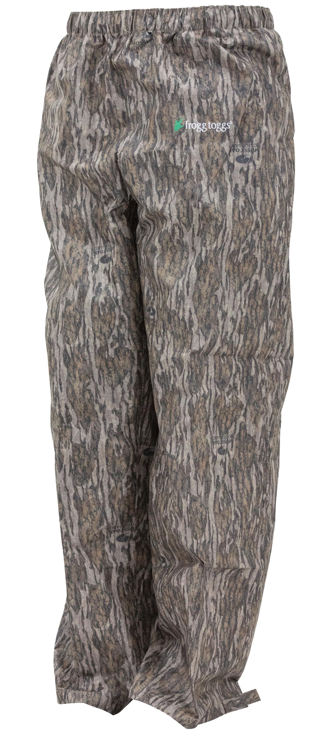Frogg Toggs Men'S Standard Classic Pro Action Waterproof Breathable Rain Pant, Mossy Oak Bottomland, Large Long