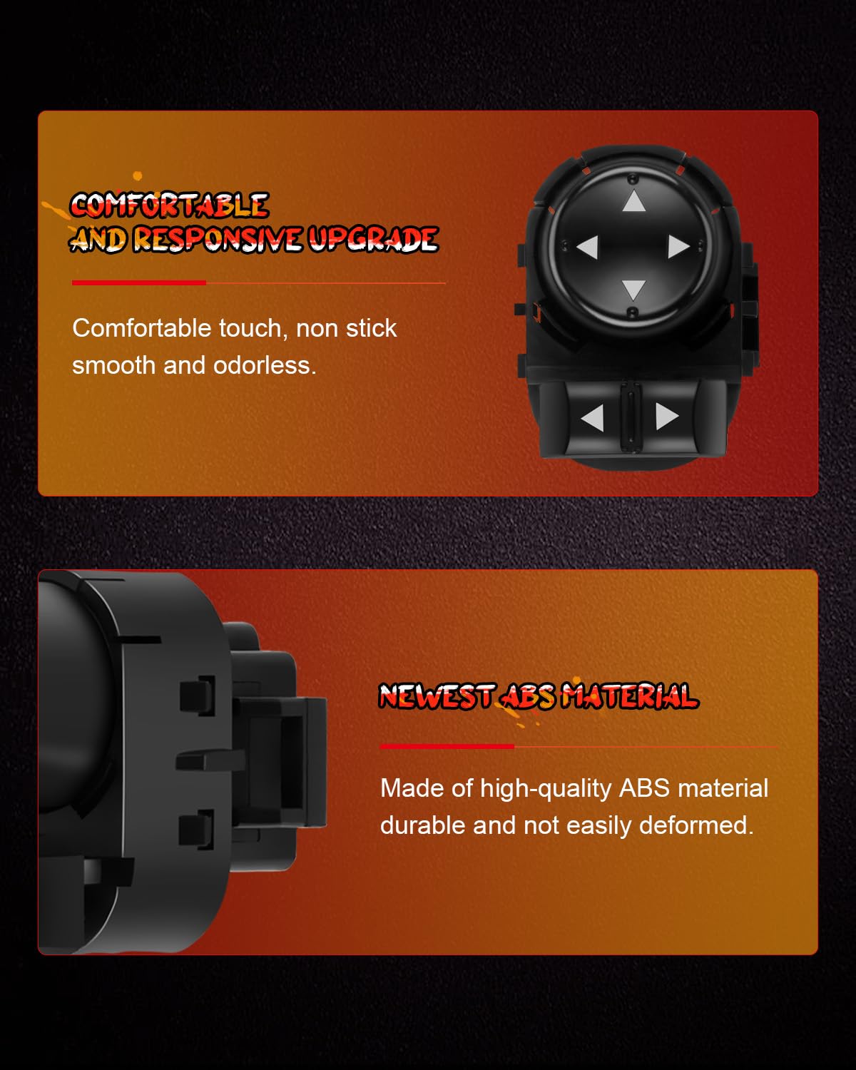 Power Mirror Switch Replacement Fit For 2007-2013 Chevy Silverado 1500 2007-2014 Chevy Silverado 2500 Hd 2007-2013 Gmc Sierra 15