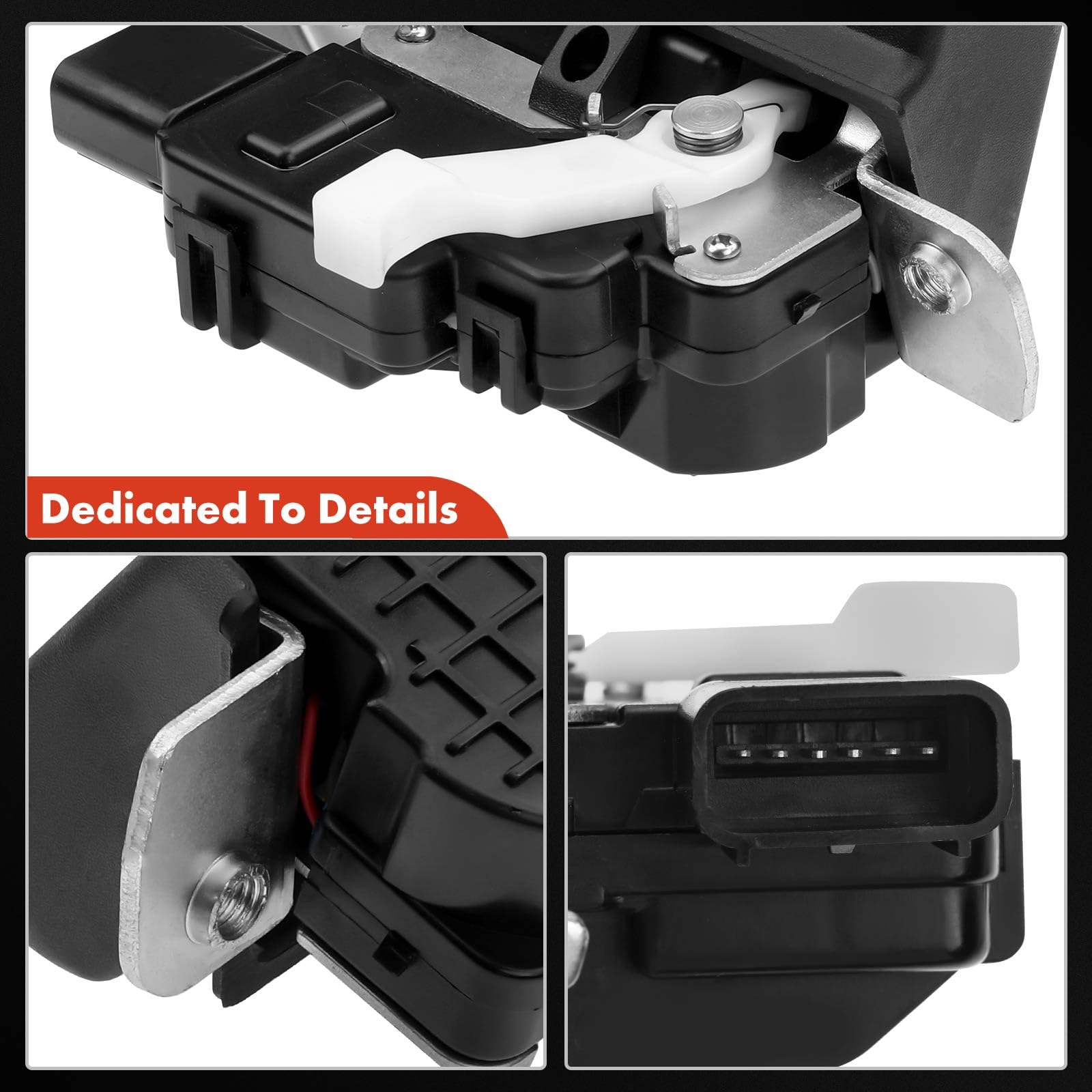 A-Premium Rear Trunk Latch Tailgate Door Lock Actuator Compatible with Kia Sorento 2016-2020, Sport Utility, without Power Liftgate, Rear Tailgate, Replace# 81230-C5000, 81230C5000