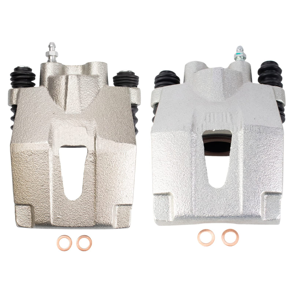 Trq Rear Brake Caliper Set Compatible With 2003-2004 Dodge Dakota