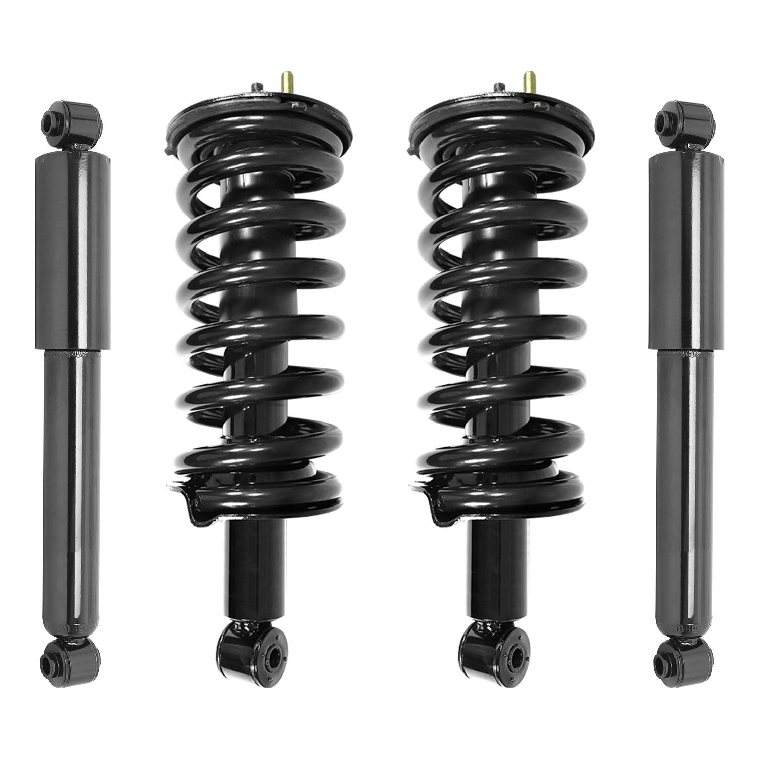 Unity Complete Strut Assembly Kit - Front & Rear 4 Wheel Gas Shock - Model 4-11300-255040-001