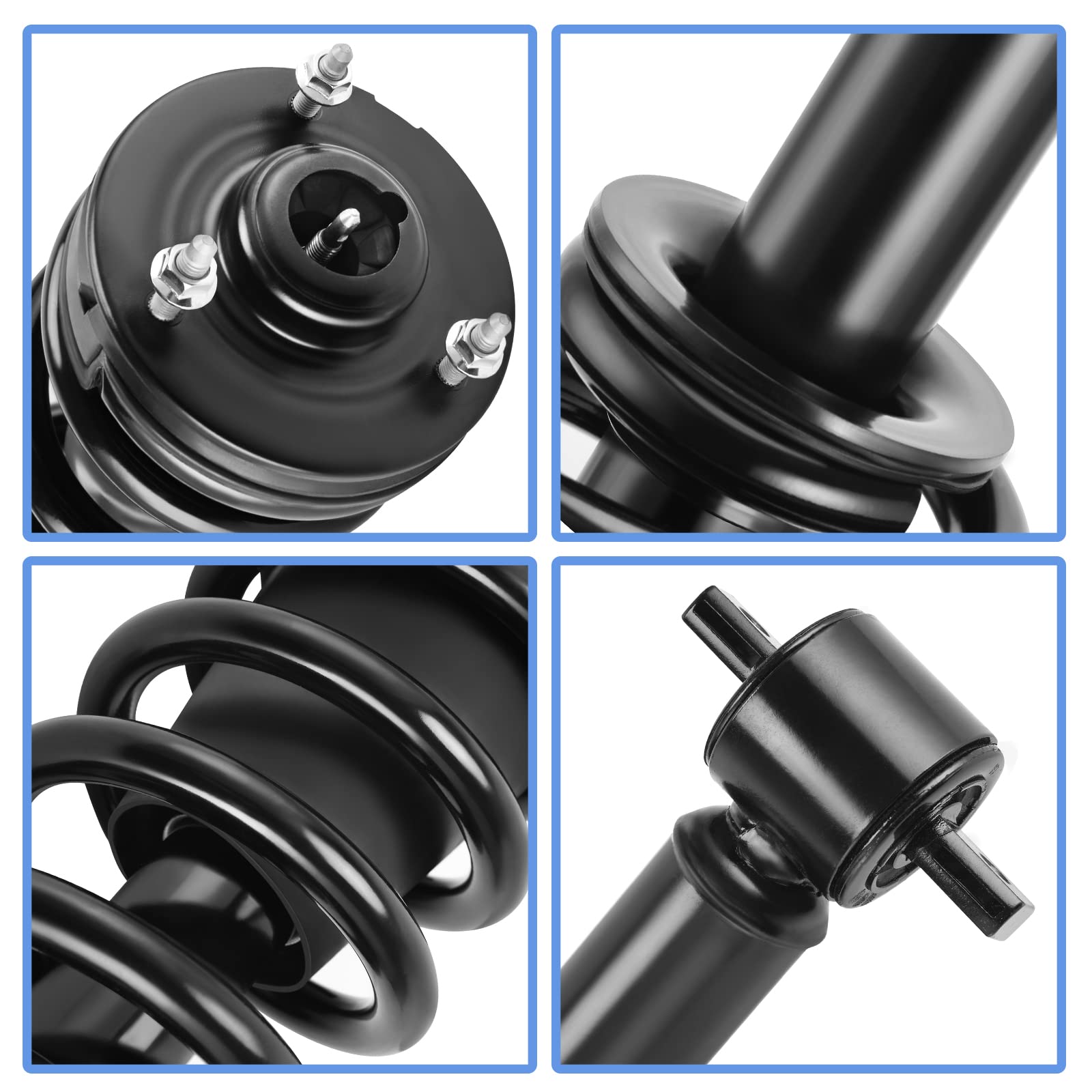 Yitamotor Front Pair Complete Struts Compatible With 2007-2020 Chevrolet Tahoe, Suburban, Avalanche, Gmc Yukon