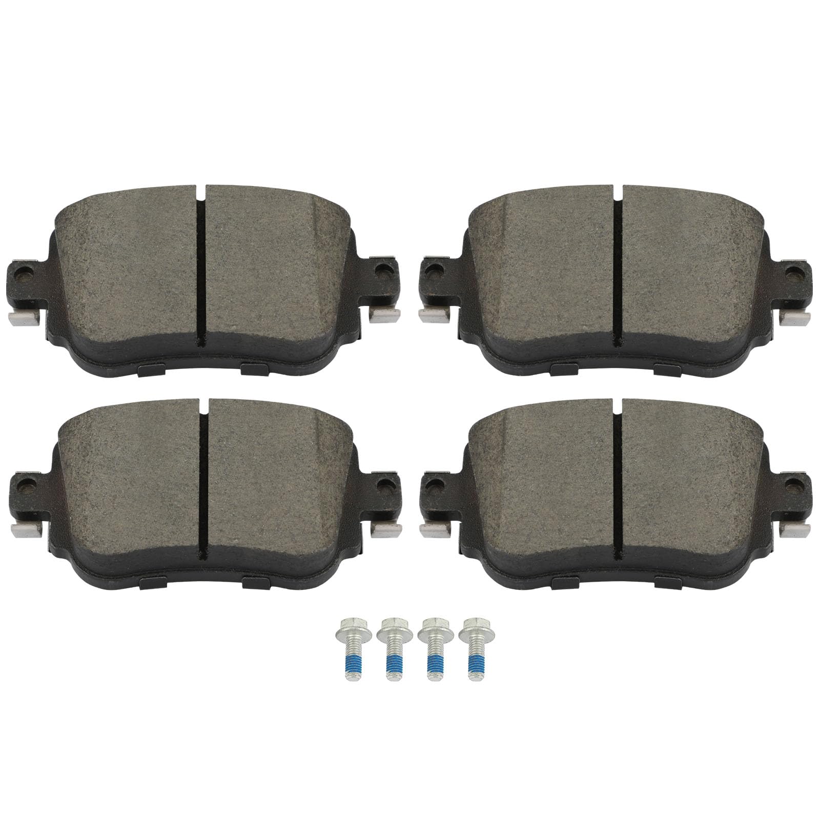 Scitoo D1779 Ceramic Brake Pads Sets Rear W/Hardware Replacement For Audi For Q3/For Q3 Quattro, For Vw For Golf/For Golf Alltra