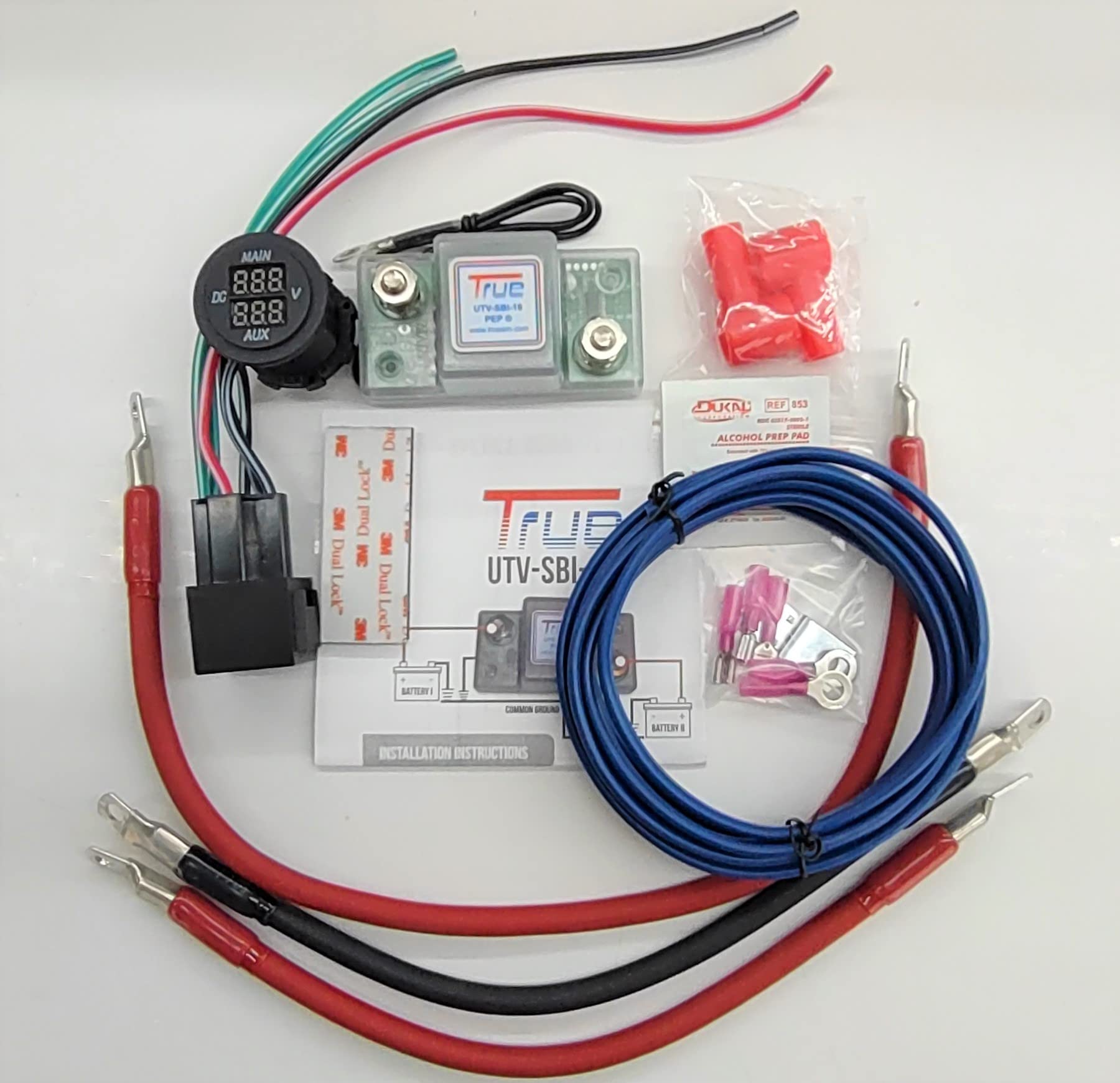True Utv-Sbi-Cm Utv Dual Battery Connect & Monitor Kit