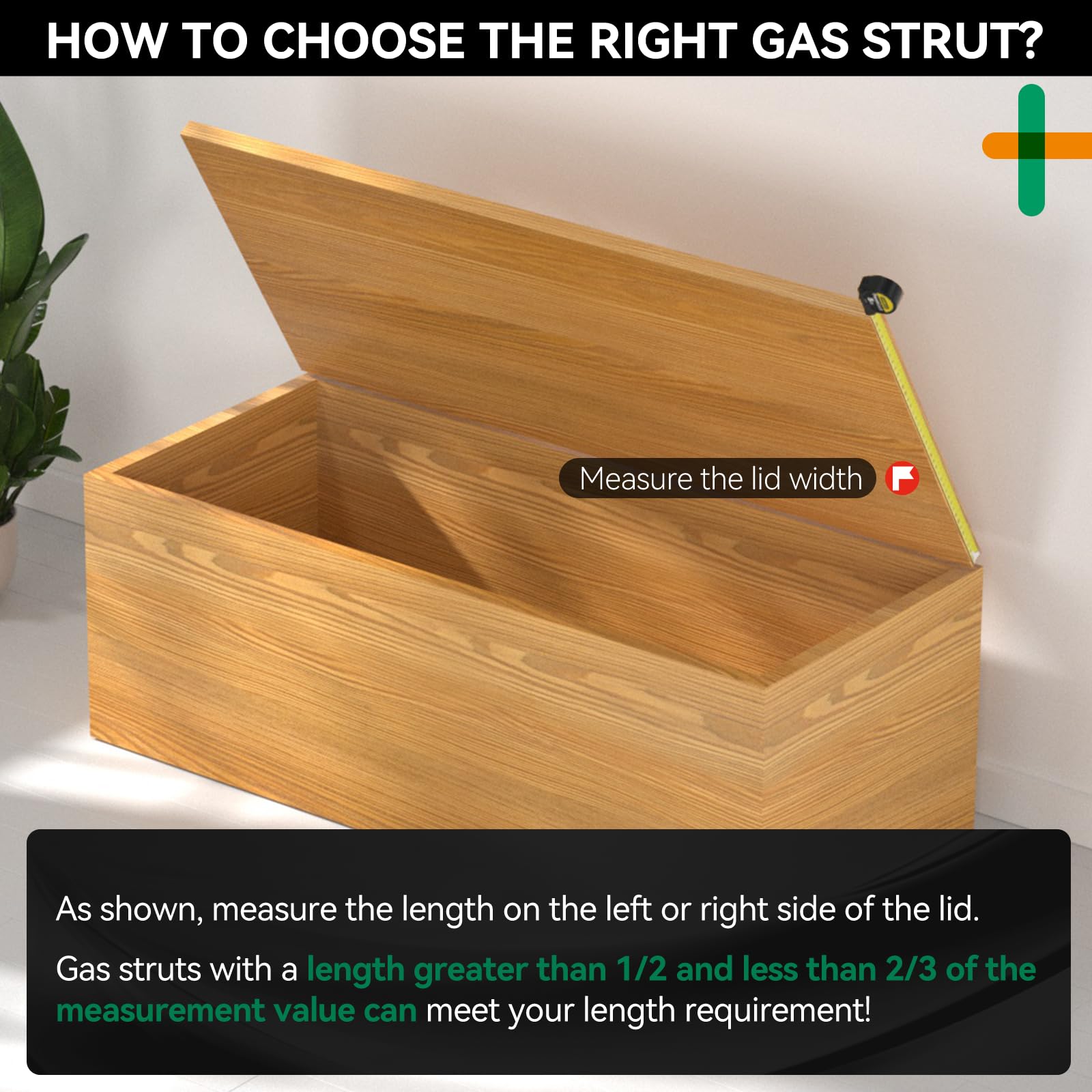 C16-10445 10 Inch 50Lb/222N Gas Strut Shocks Spring Lift Support For Truck Pickup Tool Box Lid Rv Overhead Cabinet Door Toy Tool