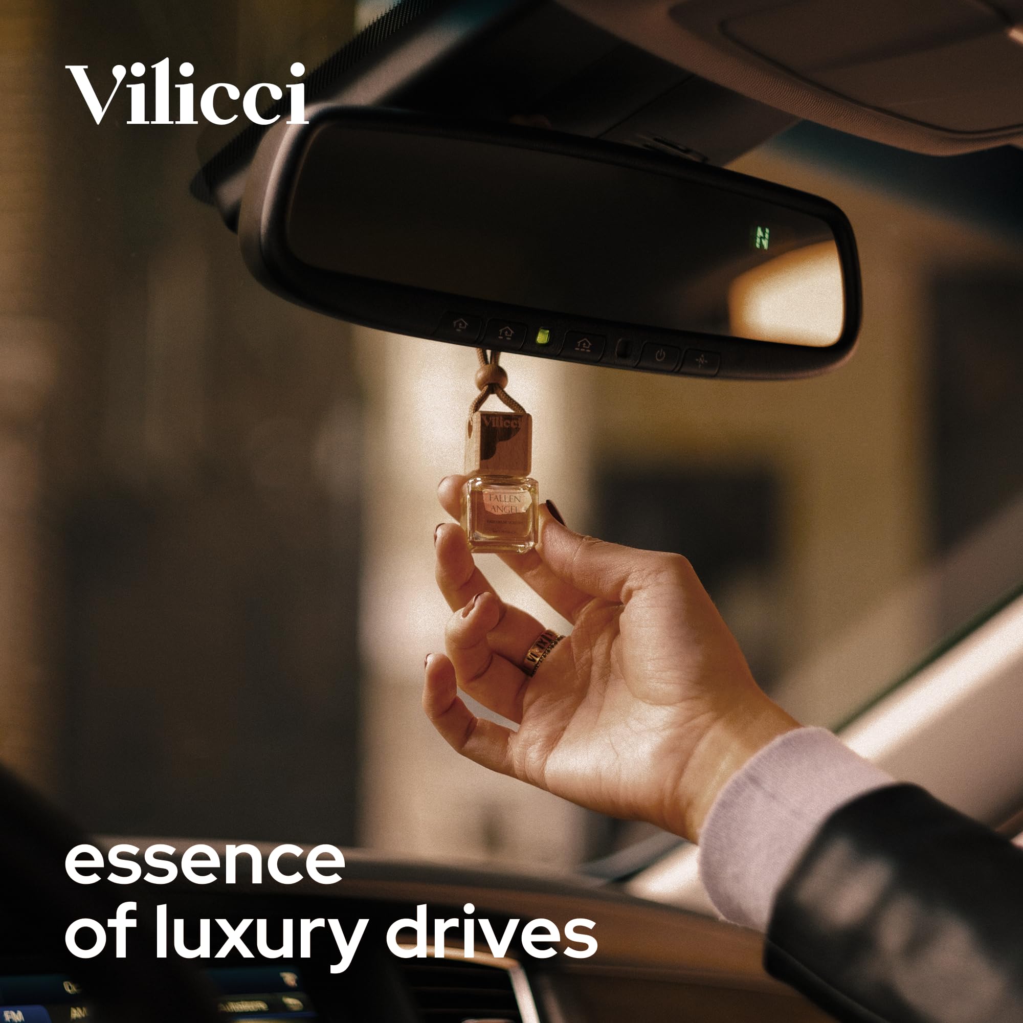 Vilicci Car Air Freshener - Long Lasting Fallen Angel Scent Perfume For A Refreshing Drive, Auto Air Freshener, Eliminates Unple