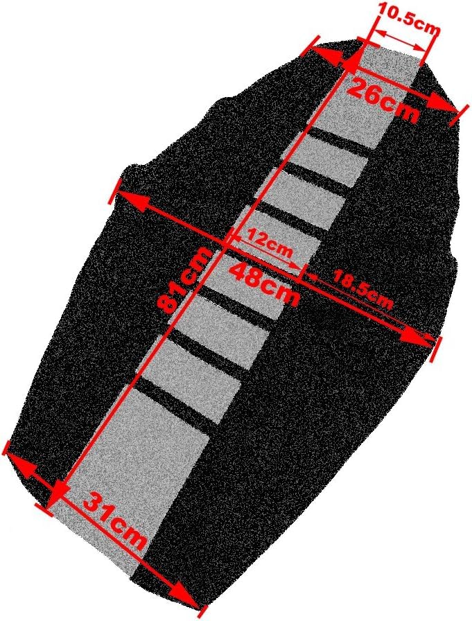 Jfg Racing Dirt Bike Seat Covers, Universal Antiskid Soft Cushion Covers For Most Dirt Bike Motorcycle Pink