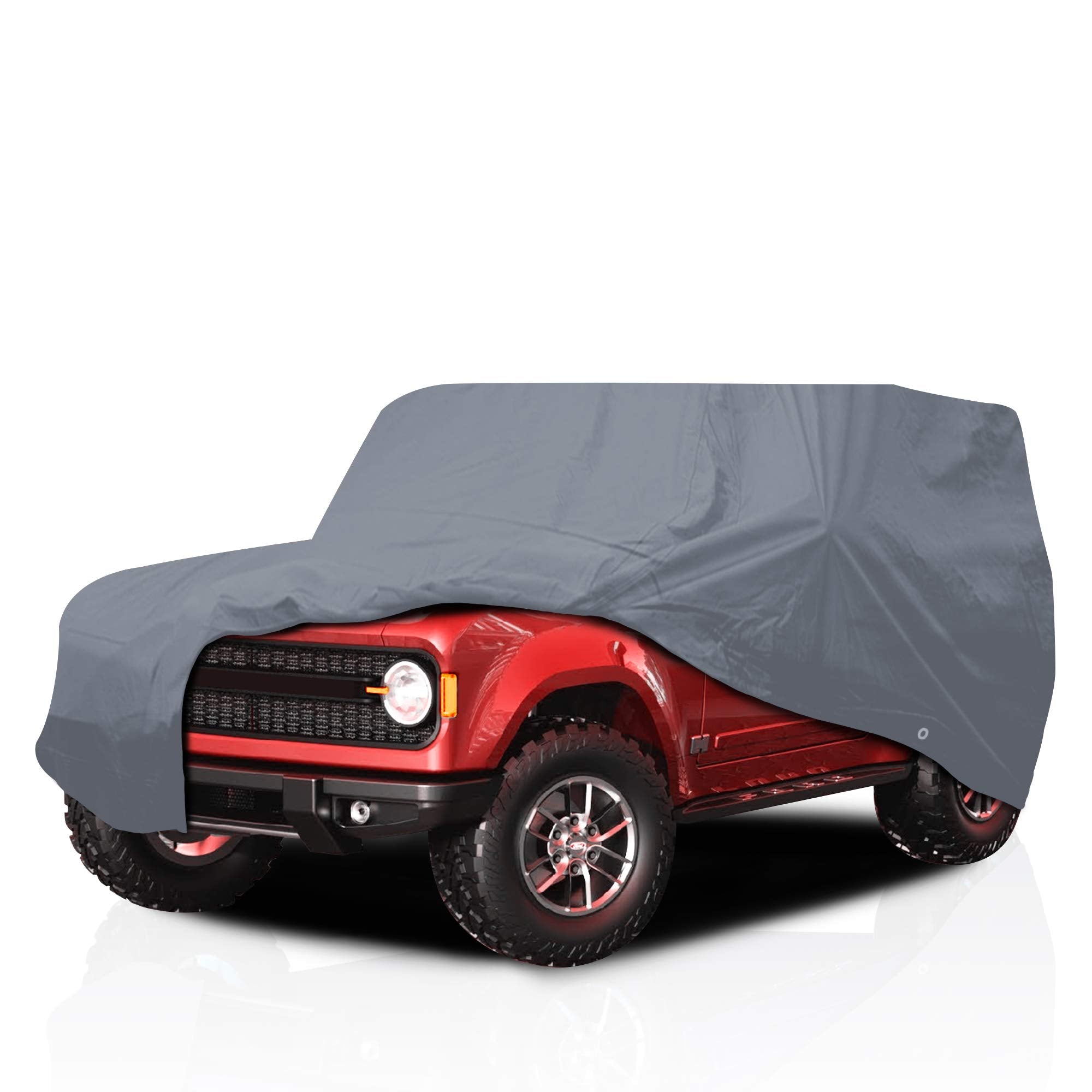 5 Layer Car Cover for Jeep Liberty 2002-2013 SUV 4-Door Jeep Cherokee Semi Custom Fit Full Coverage Pollution, Dust, Sun, Snow, 