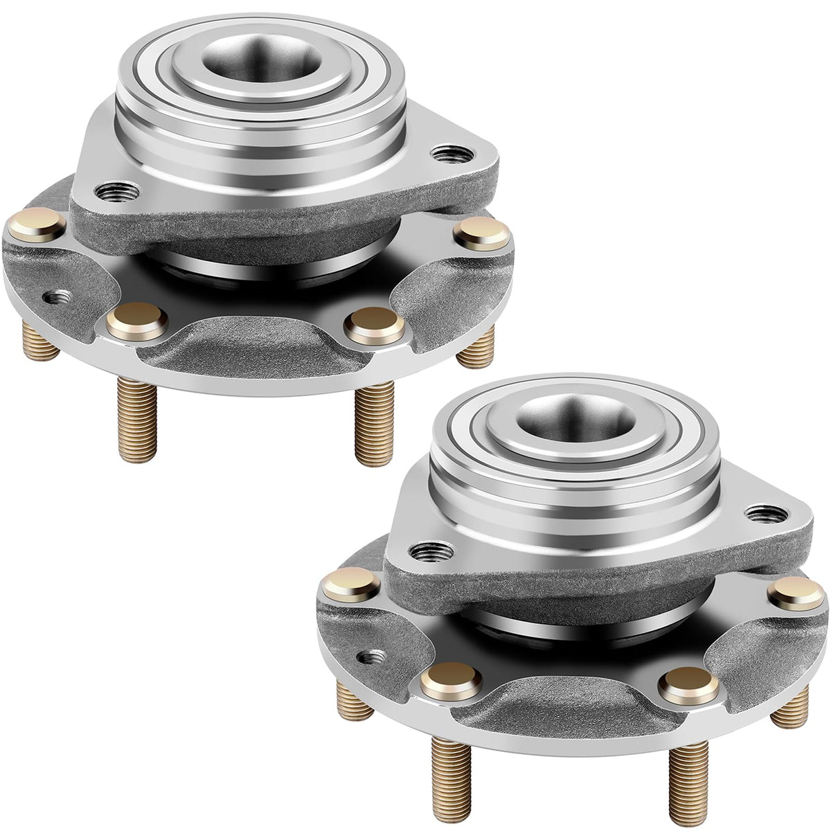 ECCPP Wheel Hub and Bearing Assembly Front 515090 fit for Hyundai Entourage 2007-2010, for Kia Sedona 2006-2014 6 Lugs Wheel Bea