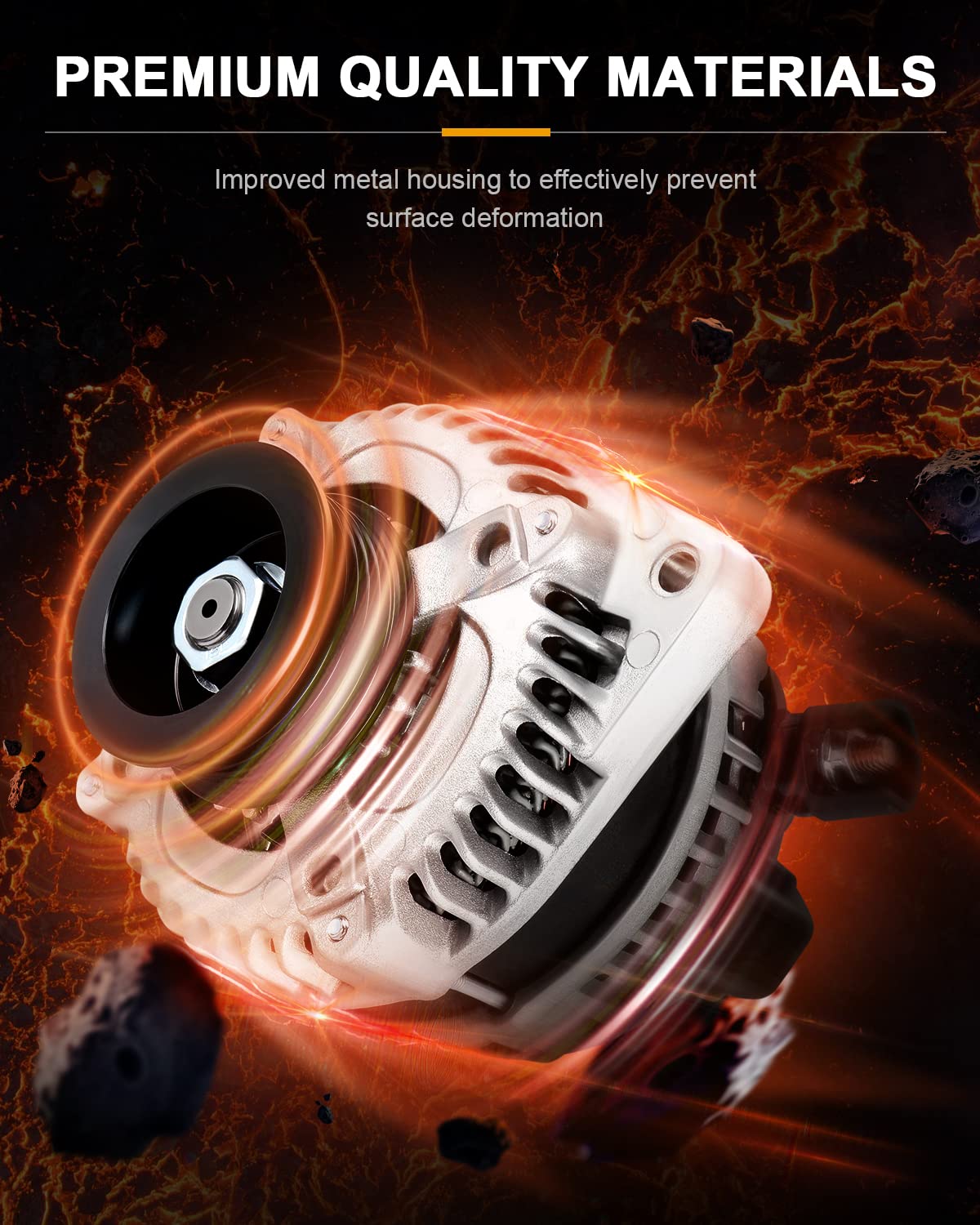 ROADFAR New Alternator Replacement for Honda Odyssey 2008-2010 for Acura TSX 2010-2014 for Acura TL 2009-2014 11391, 31100-RGW-A