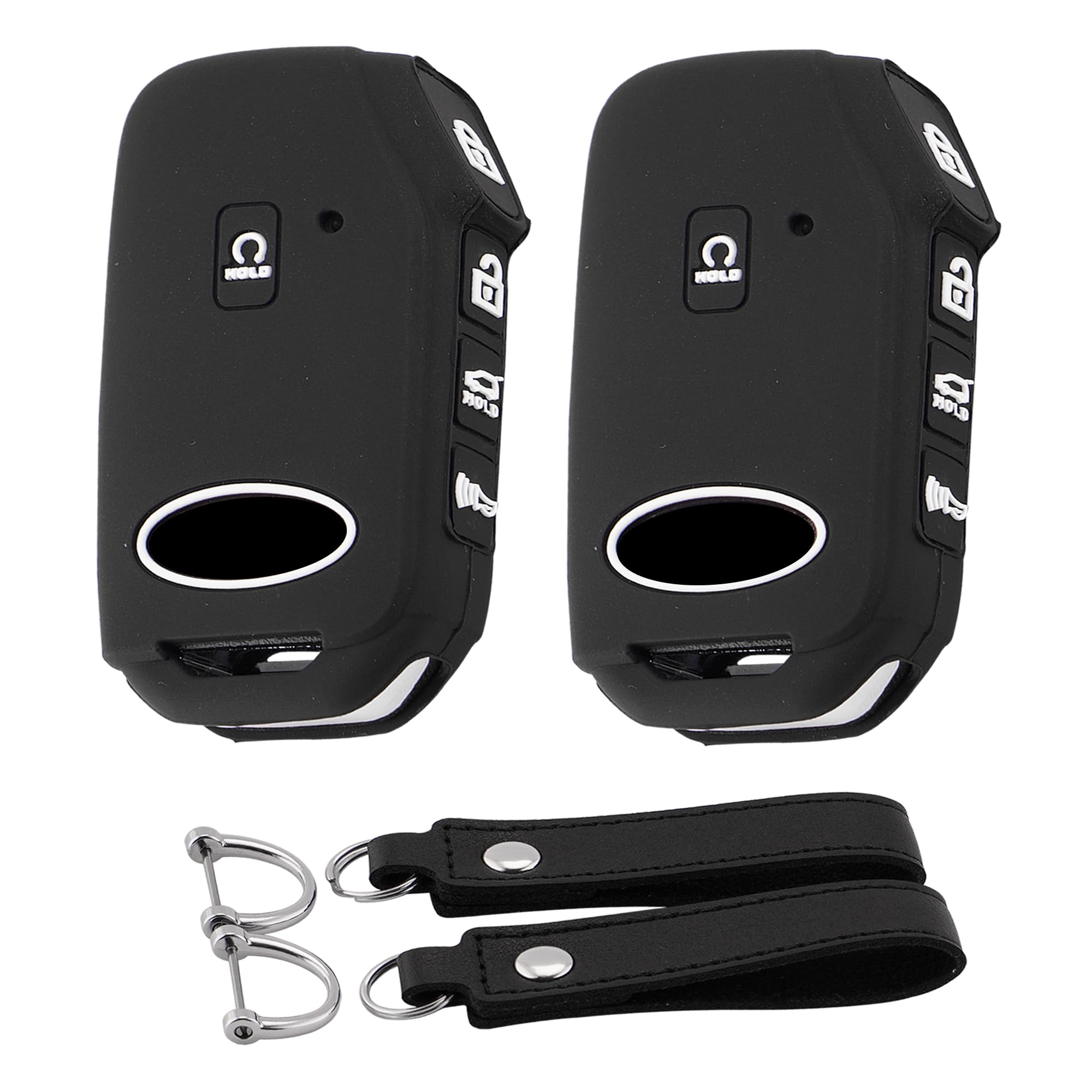 Koaudb Silicone Key Fob Cover Compatible With Kia 2018-2022 2023 Cerato Ceed Forte Sorento Sportage For 2019-2023 Niro Seltos So