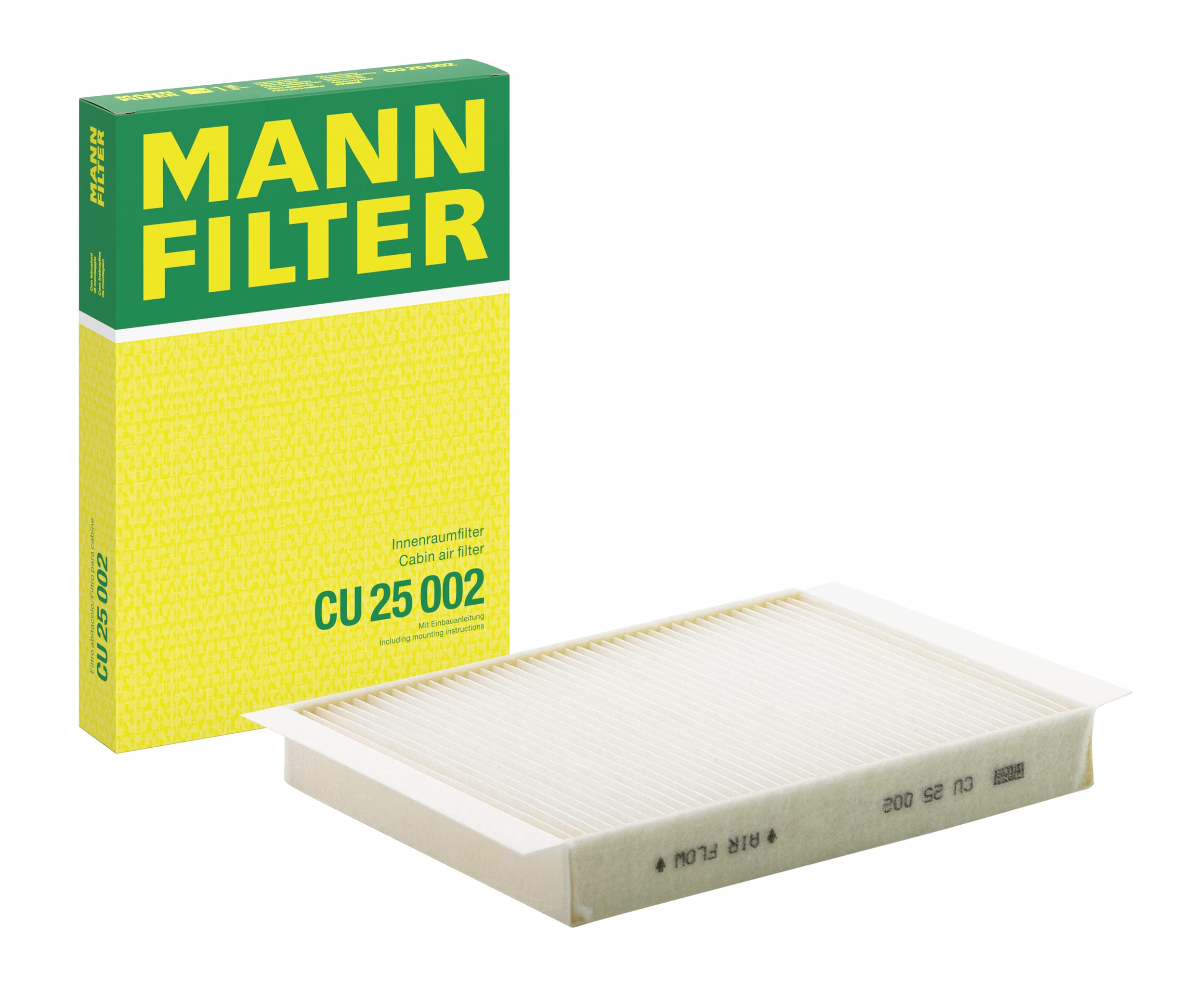 Mann Filter Cu 25 002 Cabin Air Filter