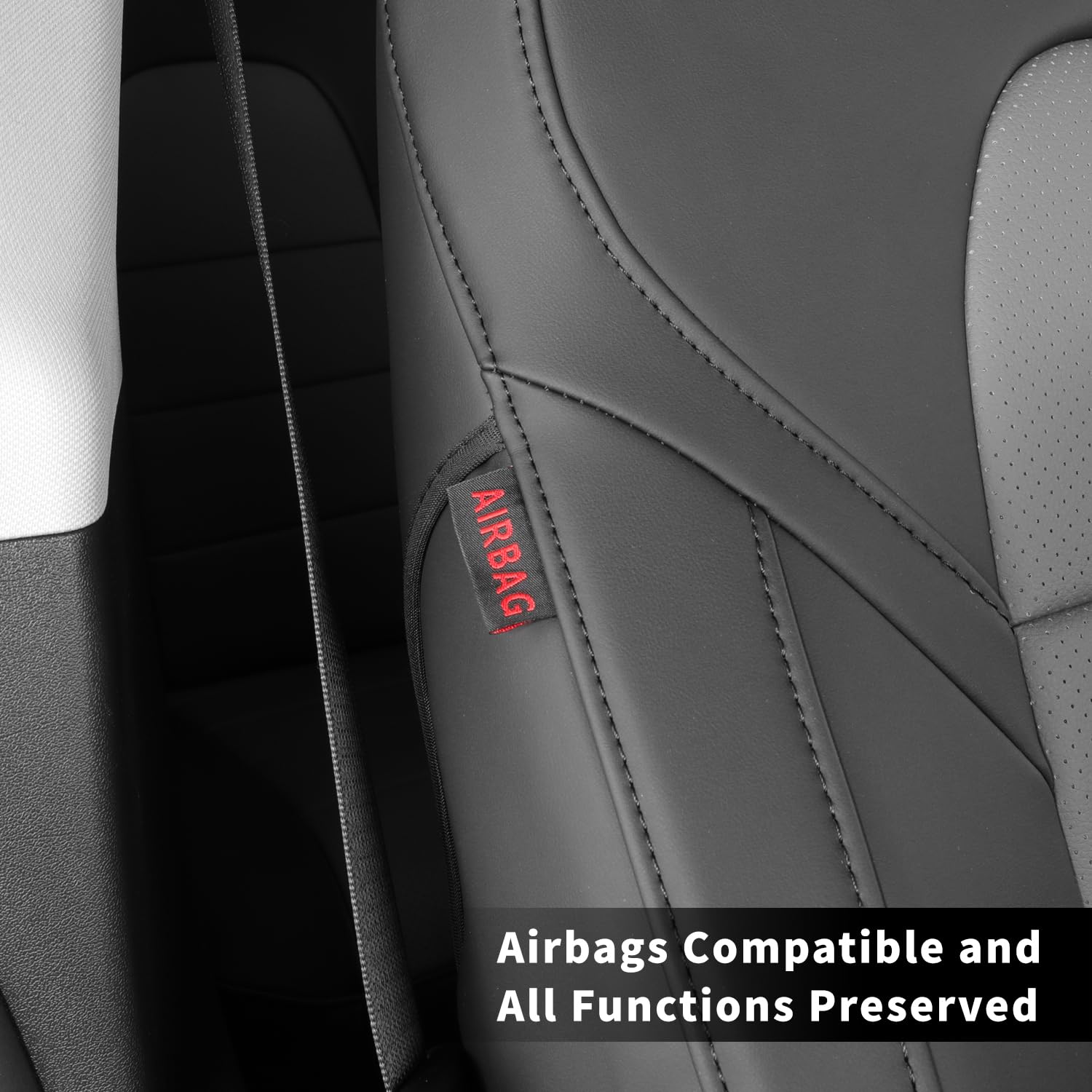 Coverdream Tacoma Hybrid Leather Seat Covers Custom Fit For 2024 2025 Toyota Tacoma Trd Sport,Trd Off-Road,Limited,Trailhunter,F