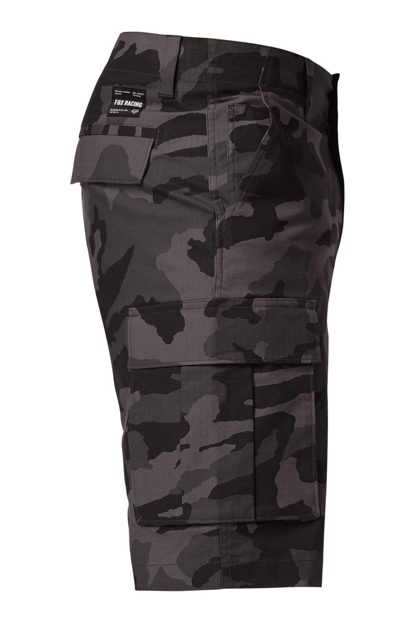 Fox Racing Men'S Slambozo Short 2.0, Black Camo, 30