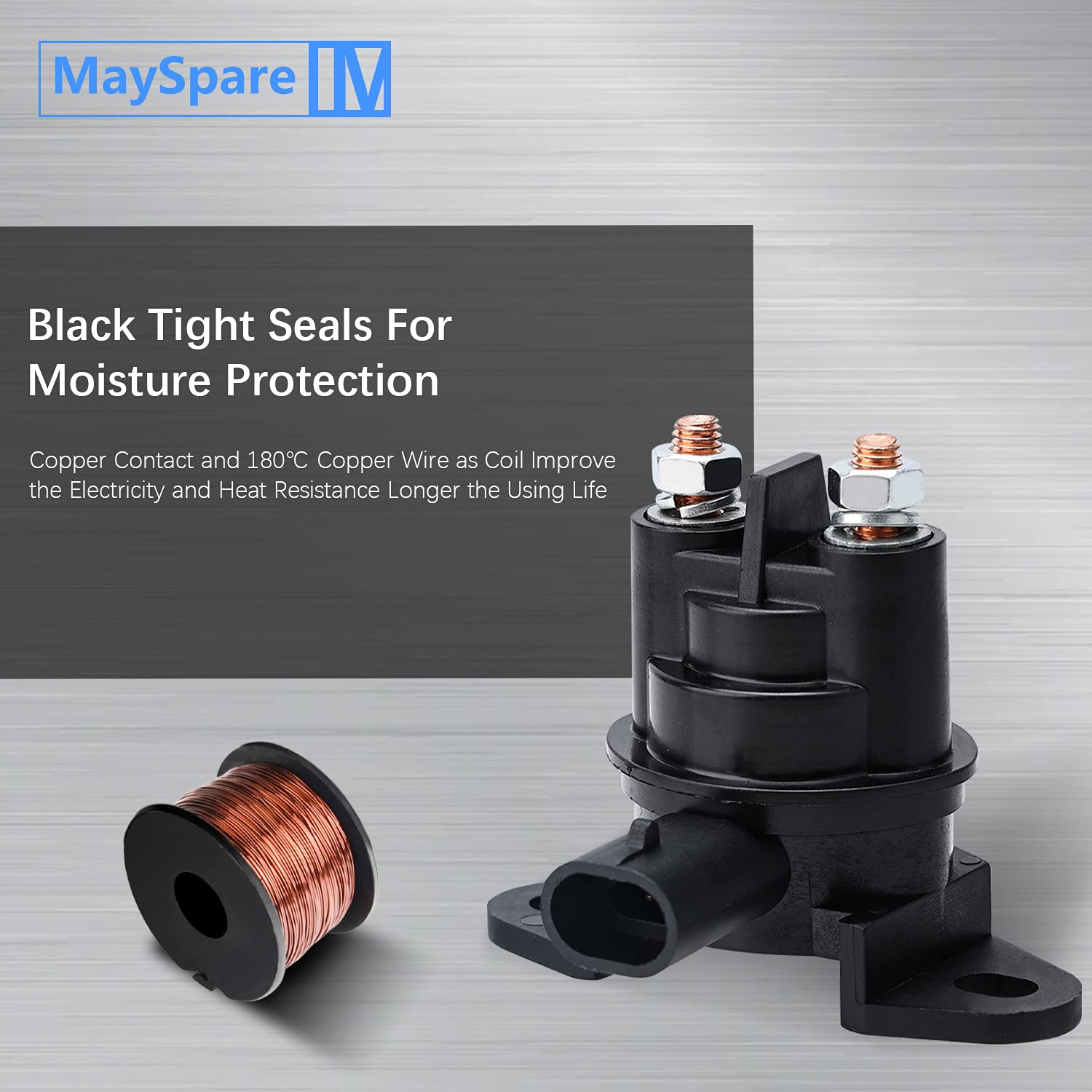 Mayspare Starter Solenoid Relay 12V Compatible With Seadoo Pwc 3D Gs Gsi Gsx Gti Gts Gtx Hx Lrv Rx Rxp Rxt Sp Spi Spx Suv Xp Xp8