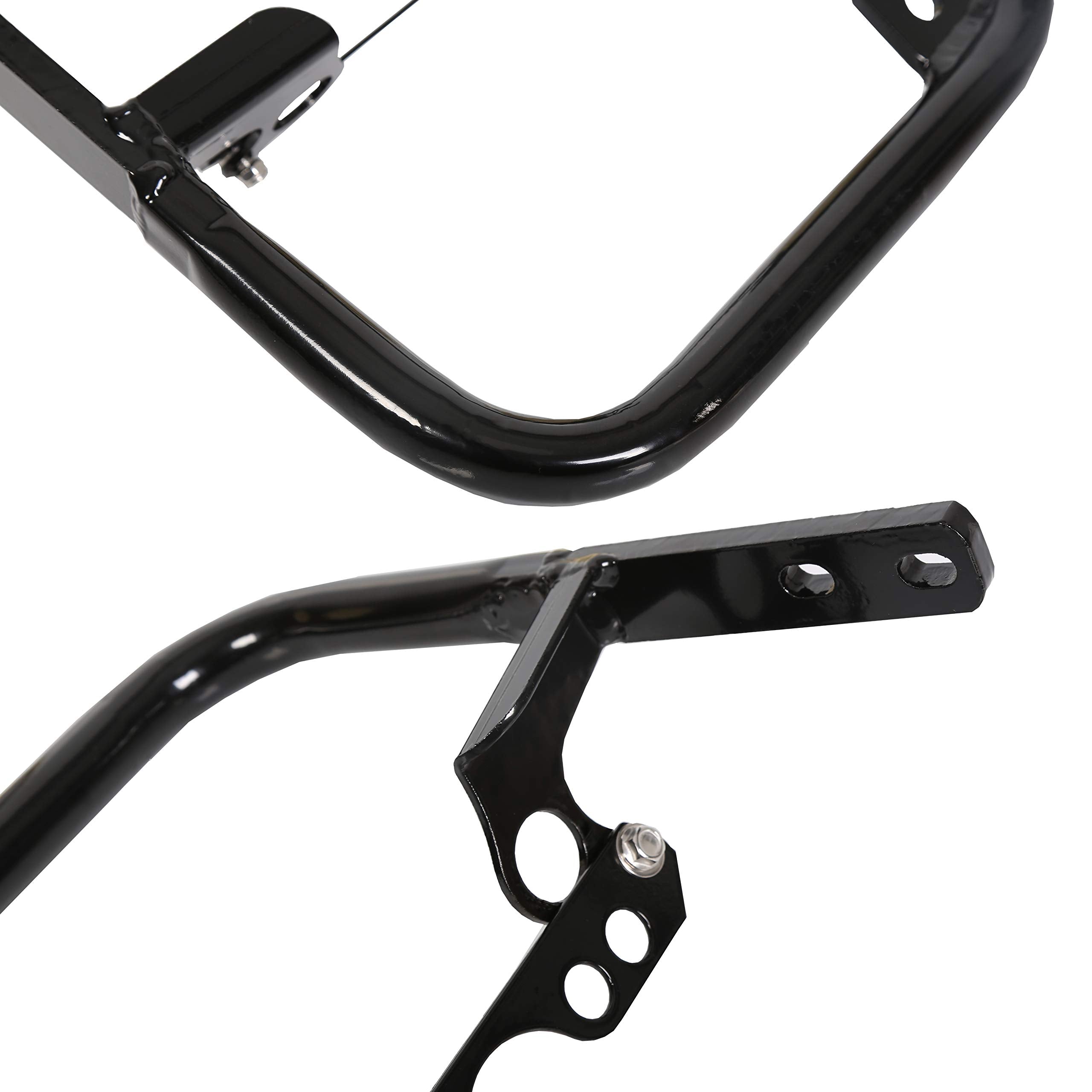 Ecotric Rear Bumper Grab Bar Compatible With Yamaha Yfz 450 (2004-2013)