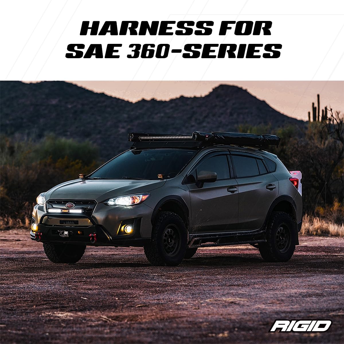 Rigid Industries - Wiring Harness For Sae 360 Series: Light Mount Accessories (36361)