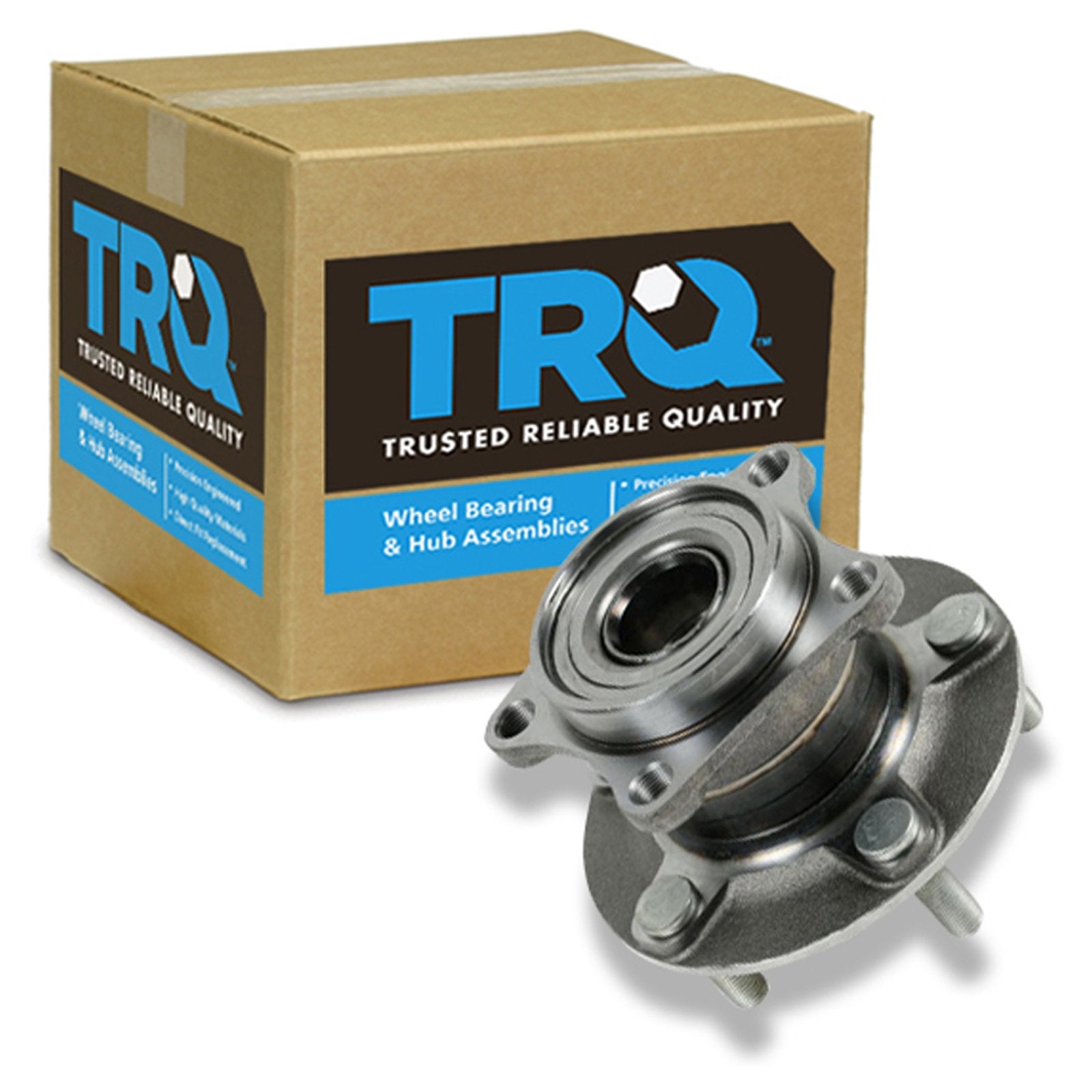 Trq Rear Left Right Wheel Hub Bearing Assembly Driver Passenger Side Compatible With 2007-2012 Mazda Cx-7