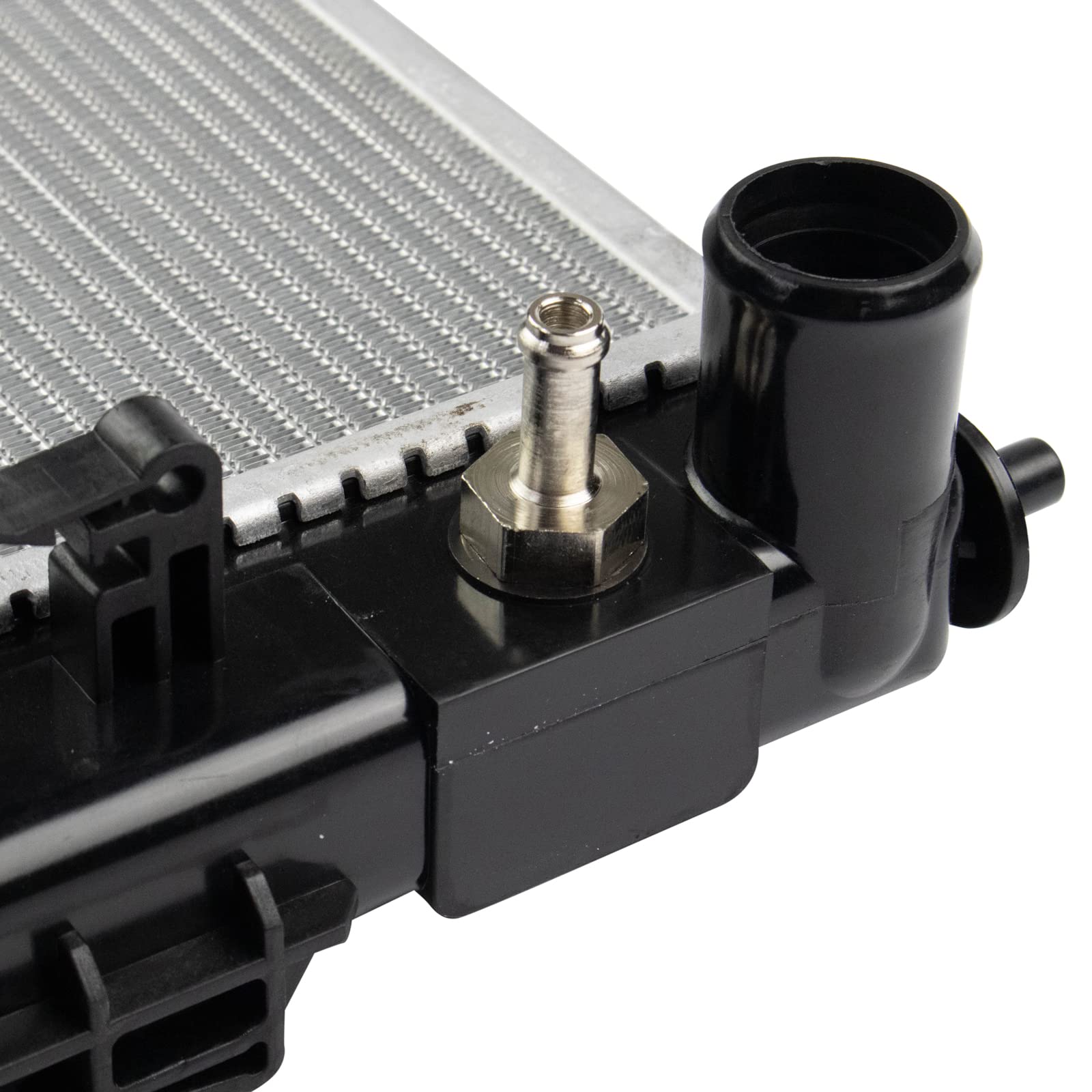 Trq Radiator Assembly Aluminum Core Compatible With 10-18 Hyundai Santa Fe 13-18 Santa Fe Sport 19 Santa Fe Xl 11-15 Kia Sorento