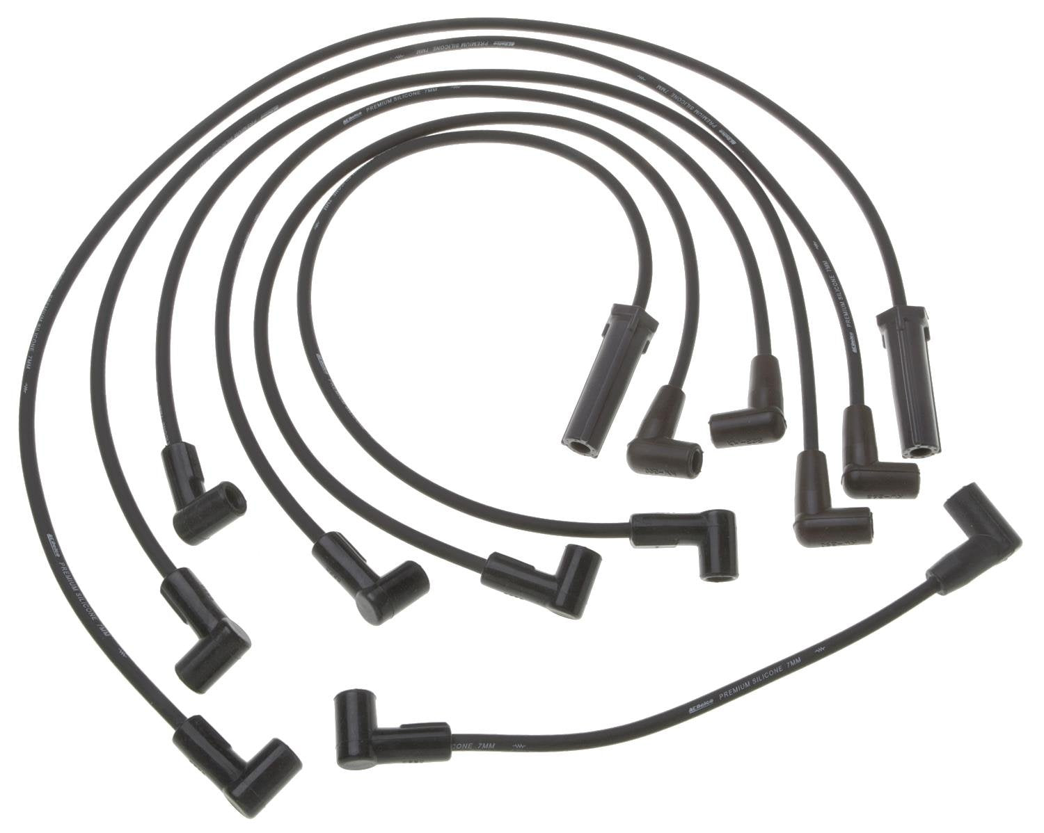 ACDelco Professional 9716W Spark Plug Wire Set , Grey