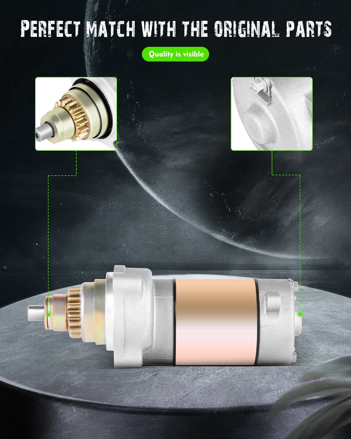 Scitoo Starters Fit For Polaris 300 2X2/2X4 1995-1994 283Cc 400L 2X4/4X4 1995-1994 378Cc Scfor Rambler 400 1996-1995 378Cc 400 2X4/4X4 1997-2002 378Cc 18331N