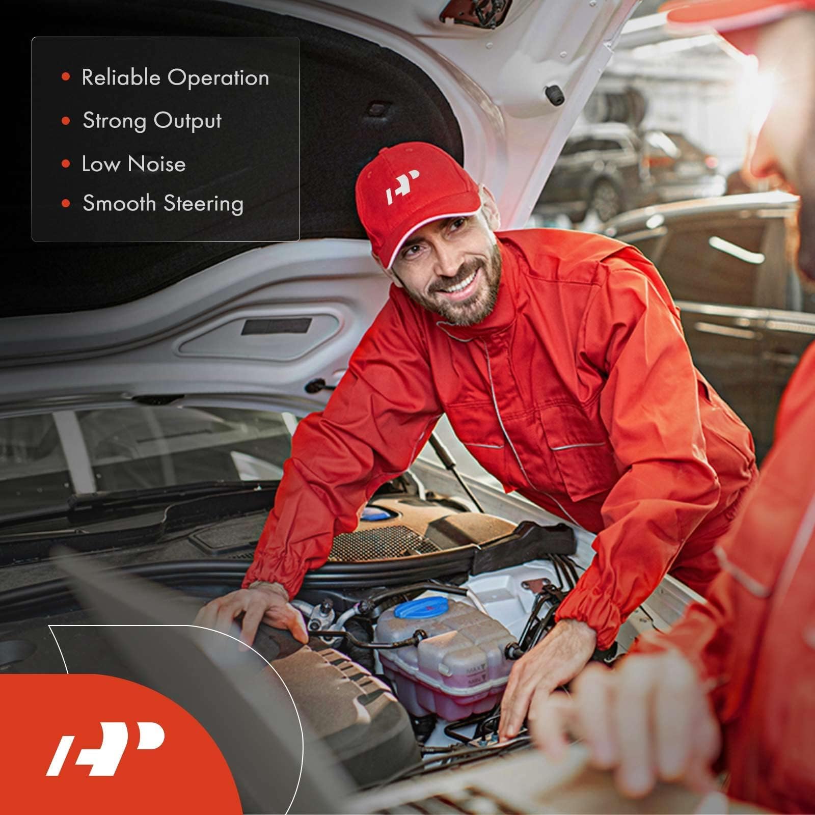 A-Premium Power Steering Pump, Compatible with Volkswagen Jetta 2000-2004, Golf 2000-2003, V6 2.8L, Replace # 1J0422154D