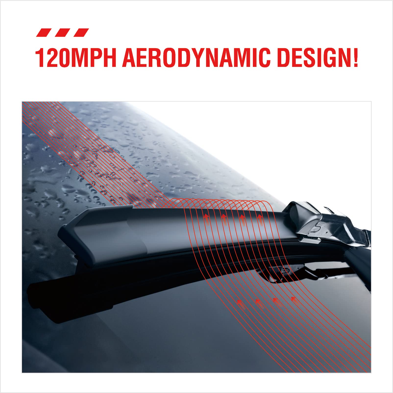 24+20    Windshield Wiper Blades Replacement For Land Rover Range Rover 2017-2020 Range Rover Sport 2017-2022,All-Season Origina