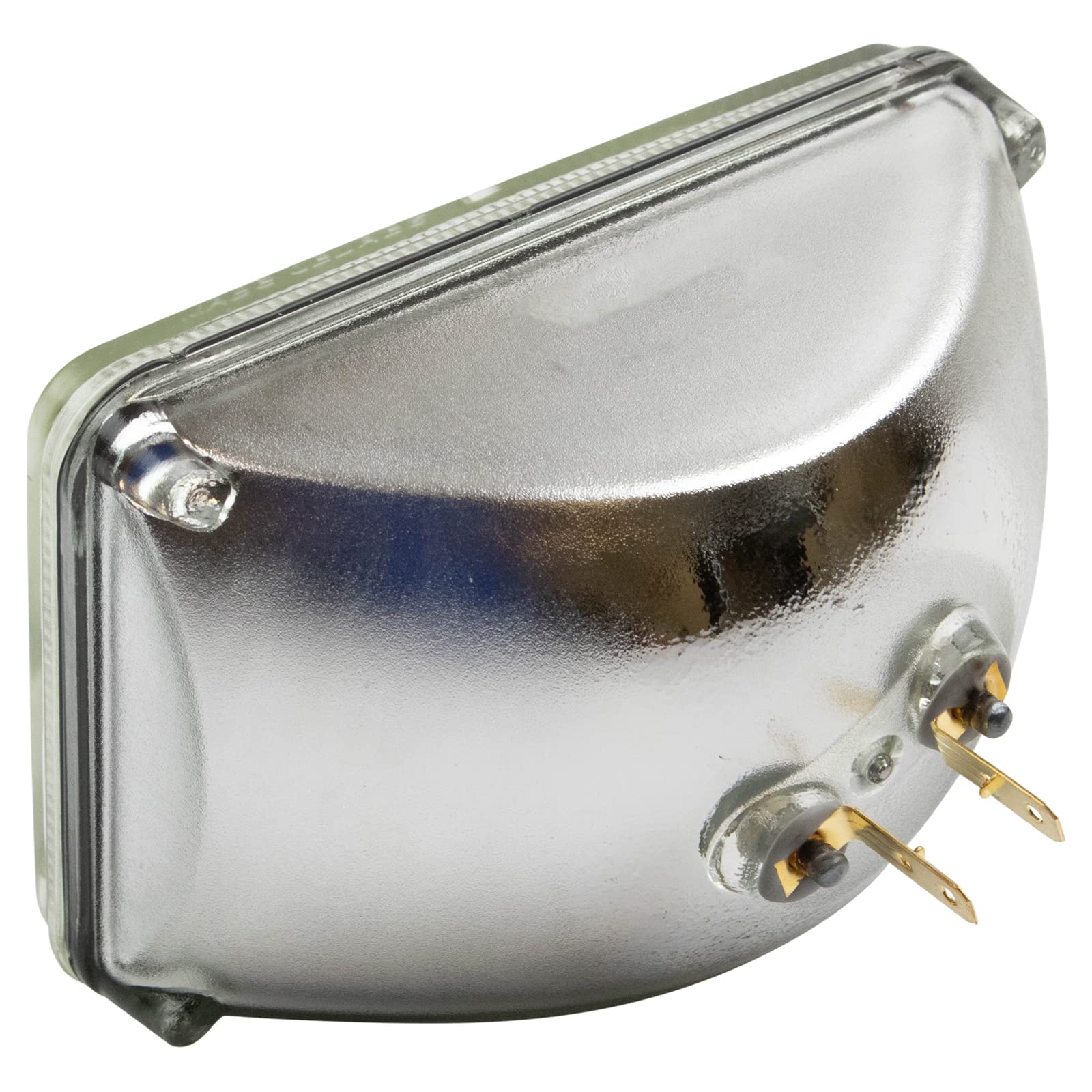 Trq Rectangle Sealed Beam High & Low Beam Headlights 4 Piece Set Kit