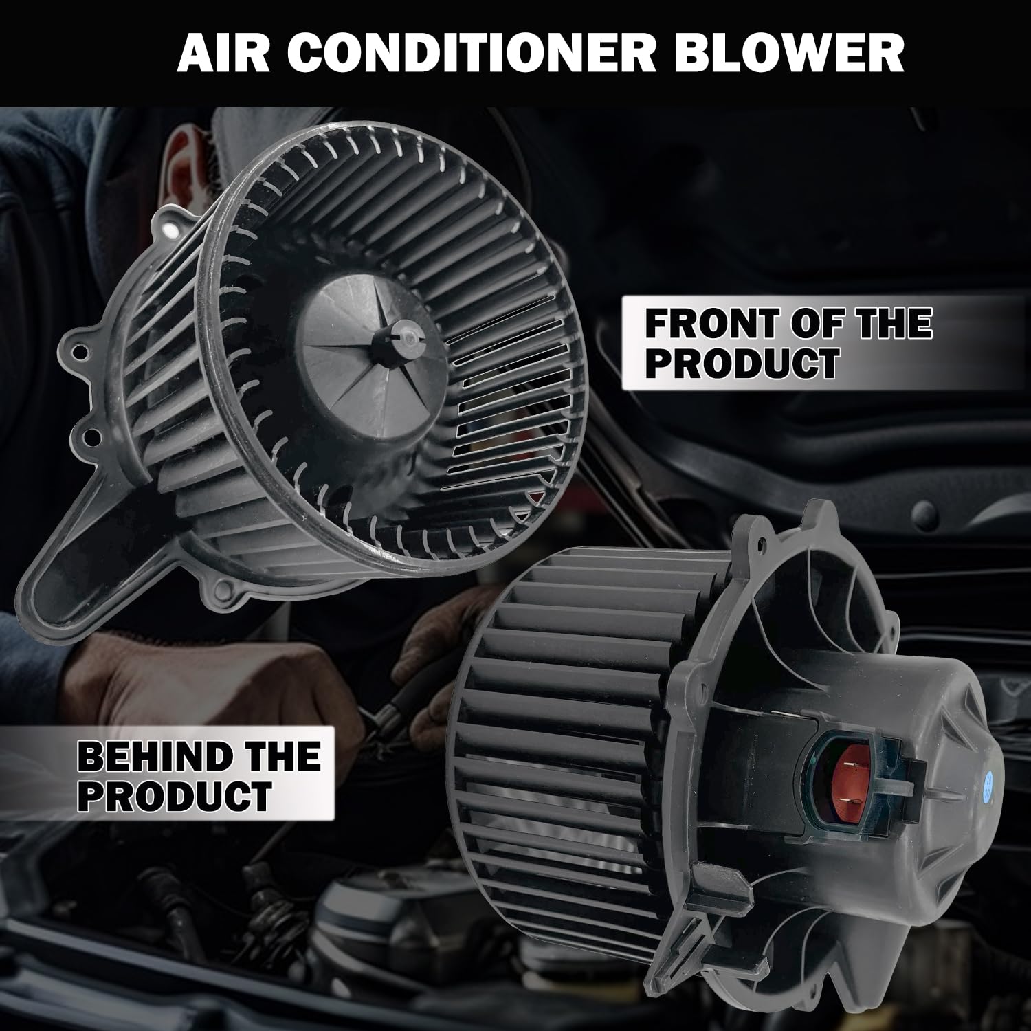 Aspligo 700027 Ac Heater Blower Motor Fan Assembly Fit For Ford Expedition 1997-2002 ,F150 1997-2003 ,For Lincoln Blackwood 2002