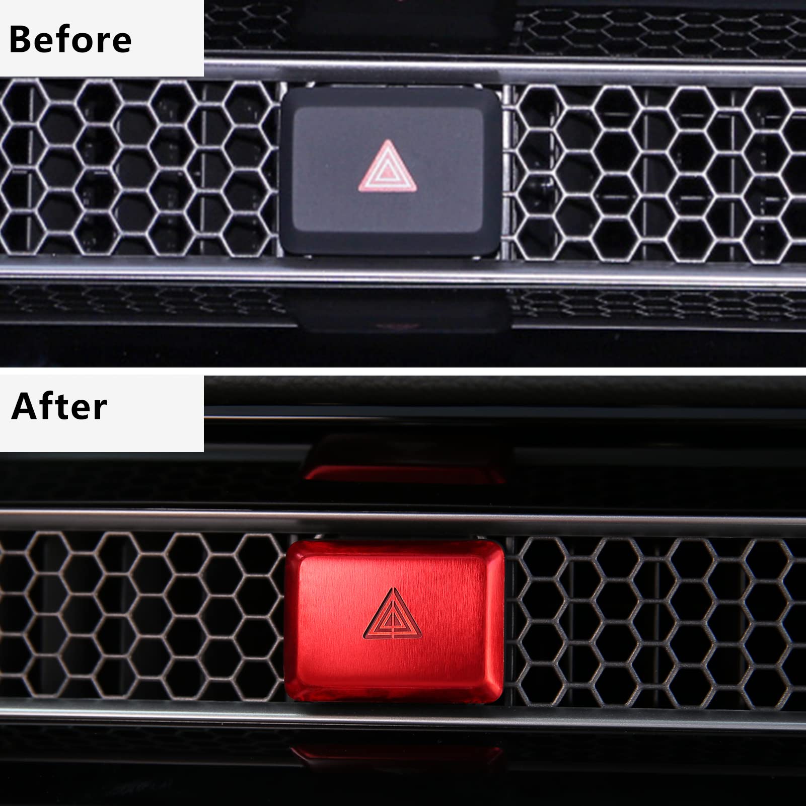 CKE for Honda Civic 2022 2023 2024 2025 for Honda CRV HRV Accord 2023 2024 2025 Accessories Car Center Console Air Vent Hazard W