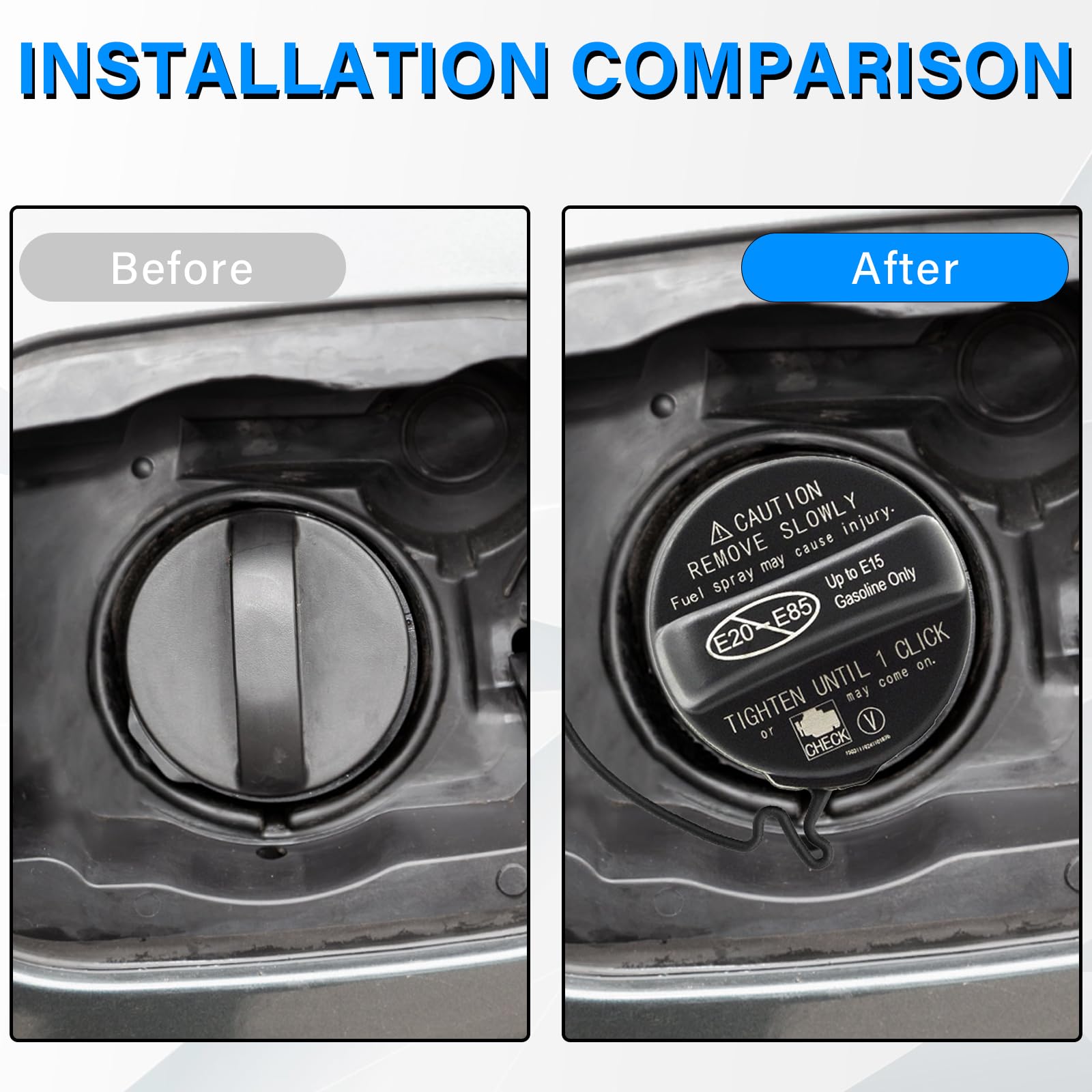 Gas Cap, Fuel Cap 77300-07030 for Toyota Venza Highlander Tacoma Tundra Camry Rav4 Corolla Sienna Avalon Sequioa, for Lexus CT20