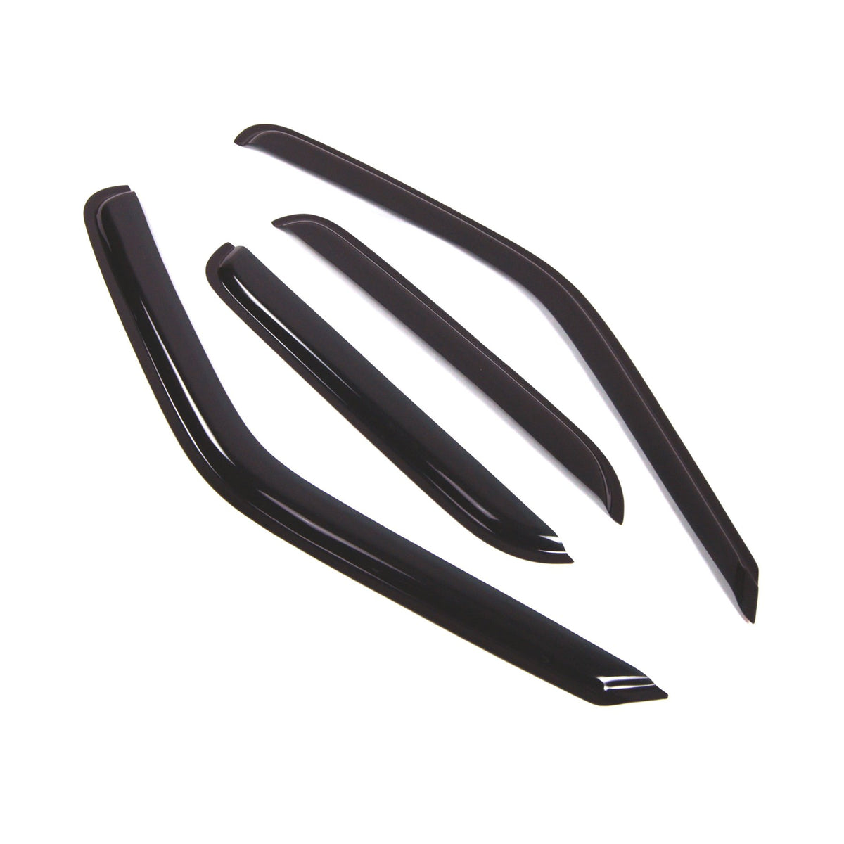 Tuningpros Outside Mount Window Vent Visors Rain Guards Compatible With Toyota 4Runner 1990-1995 | Side Window Wind Deflectors R