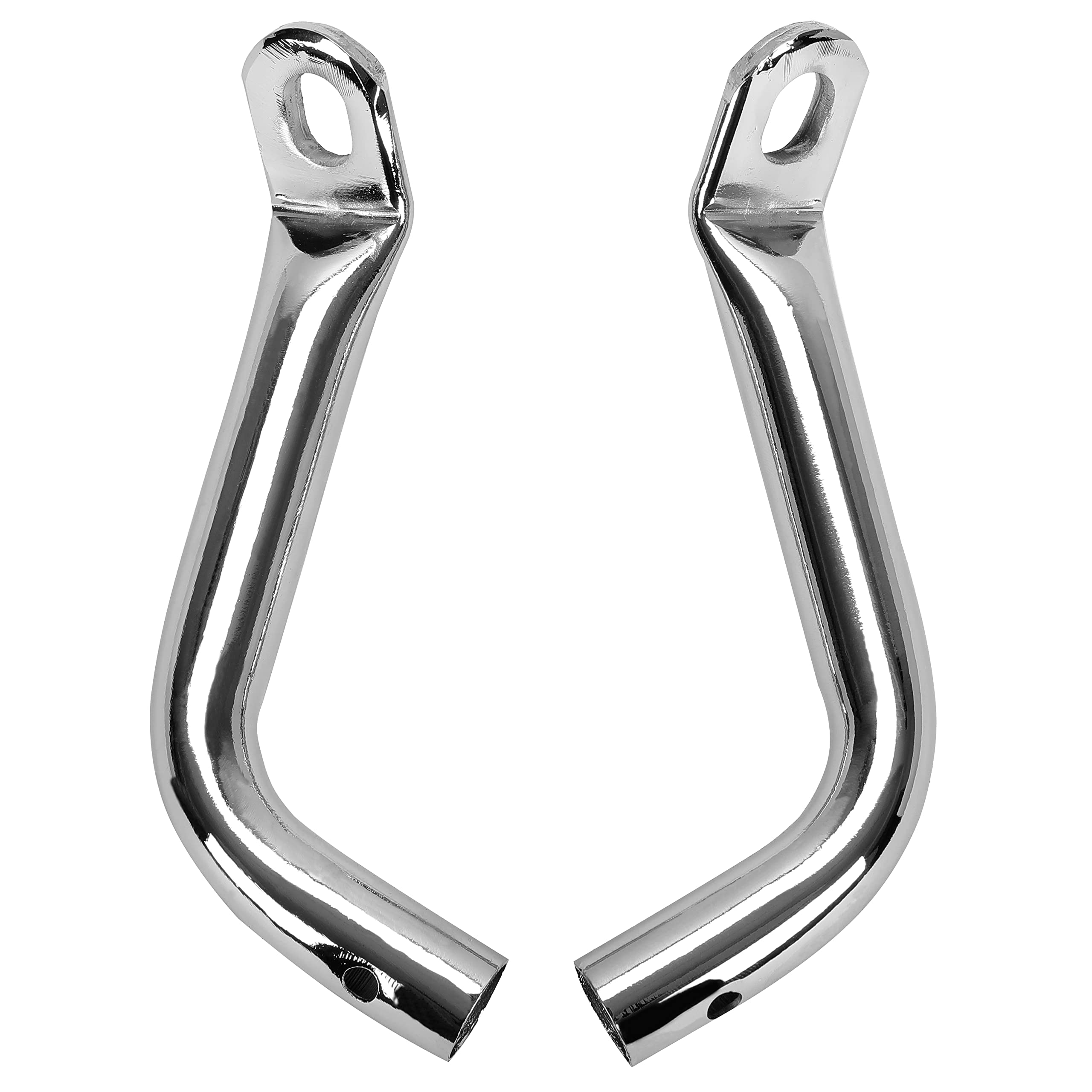 ECOTRIC Saddlebag Guard Support Eliminator Bracket Compatible with 1993-2013 Harley Touring Road King FLHR, Electra Glide FLHT/Ultra Classic, Street Glide FLHX, Road Glide FLTR Chrome