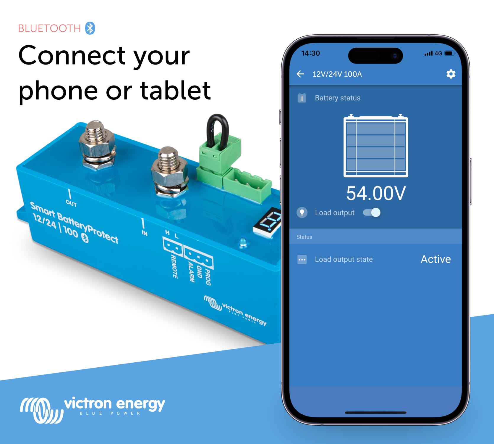 Victron Energy Smart Batteryprotect 12/24-Volt 100 Amp (Bluetooth)