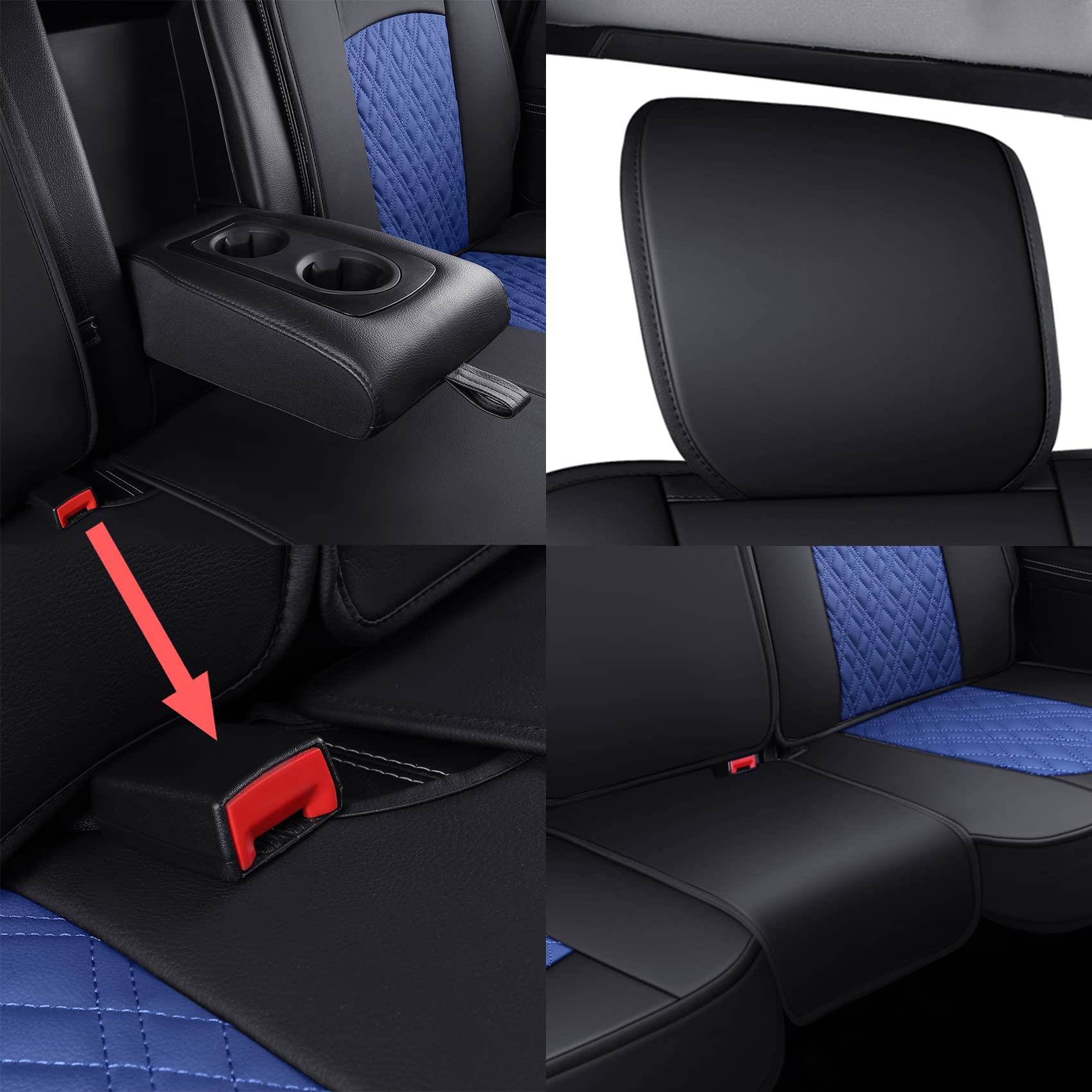 YIERTAI Car Seat Covers Compatible with Dodge Ram Custom Fit 2009-2025 1500 2010-2025 2500 3500 Pickup Laramie Bighorn Waterproo