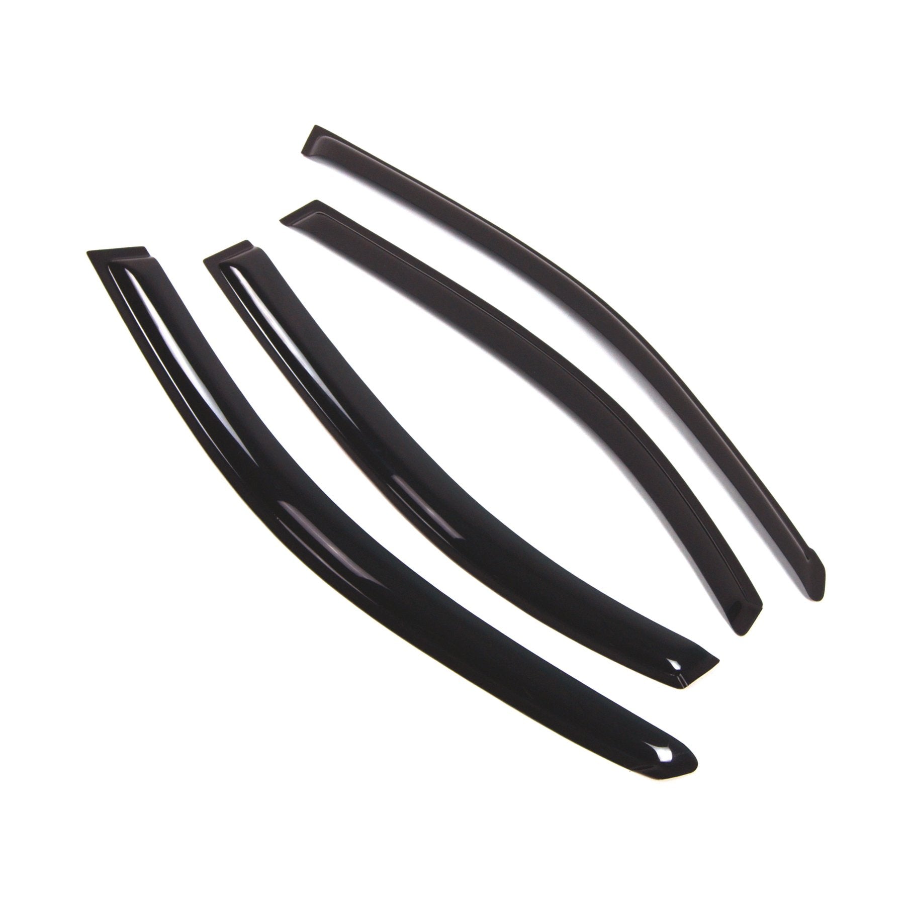 Car Window Rain Guard | Outside Mount Visors Auto Side Window Deflectors | Windows Visor Rain Shields Compatible With 1996-2005