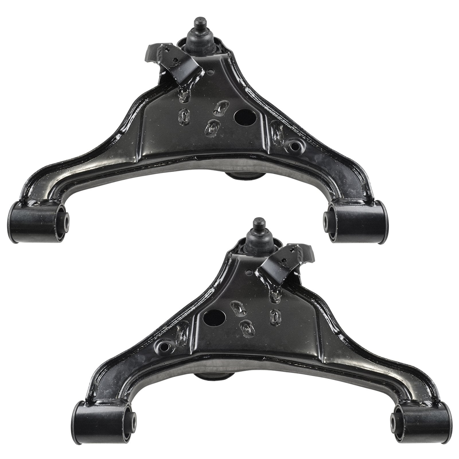 TRQ Front Control Arm with Ball Joint Set Compatible with 2005-2020 Nissan Frontier 2005-2012 Pathfinder 2005-2015 Xterra 2009-2