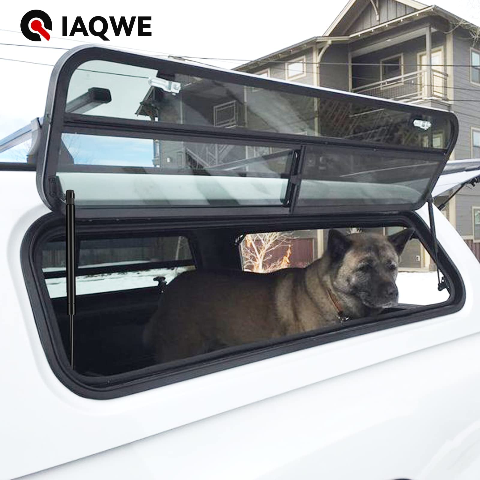 45Lbs/200N 17 Inch Gas Struts C16-04270 Lift Support Shocks For Camper Shell Rear Window Truck Canopy Cap Are Atc Leer Topper Window Toolbox 2Pcs By Iaqwe