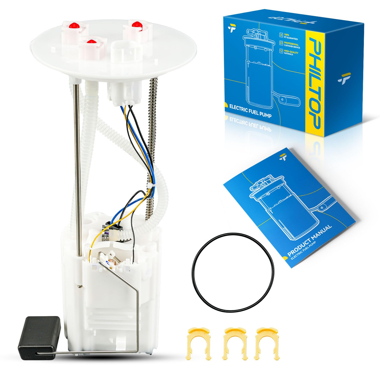 PHILTOP FG1764 Electric Fuel Pump Assembly Fit for 4Runner 2003-2004, GX470 2003-2005, Electric Fuel Pump Module Assembly Kit