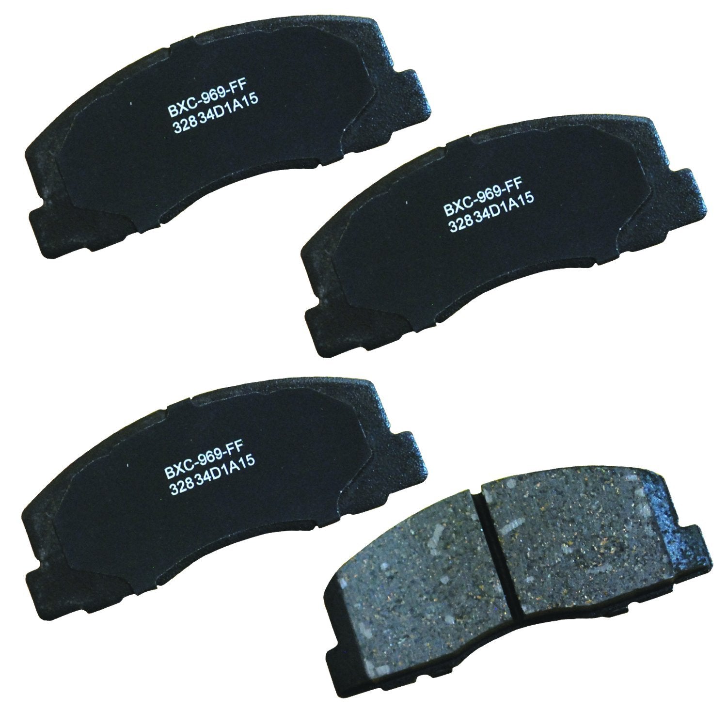 Bendix Premium Sbc328 Ceramic Front Brake Pads For Select Models Coda Sedan, Dodge Gtx, Colt, Eagle Summit, Vista, Mitsubishi Co